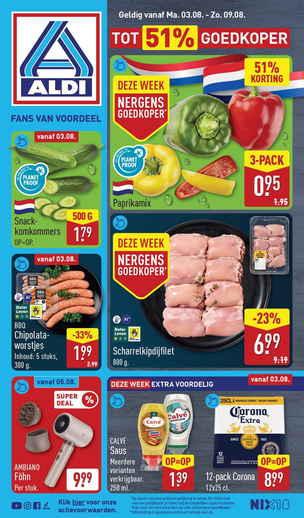 ALDI folder voor volgende week van maandag 03-08-2026 tot zondag 09-08-2026