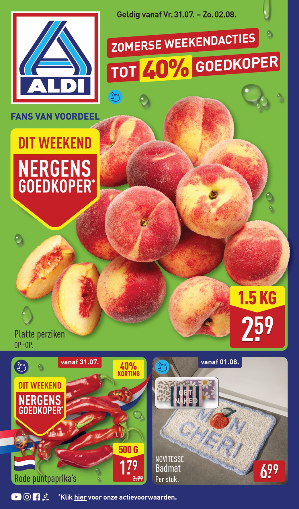 Huidige ALDI - Weekend folder geldig van vrijdag 31-07-2026 tot zondag 02-08-2026