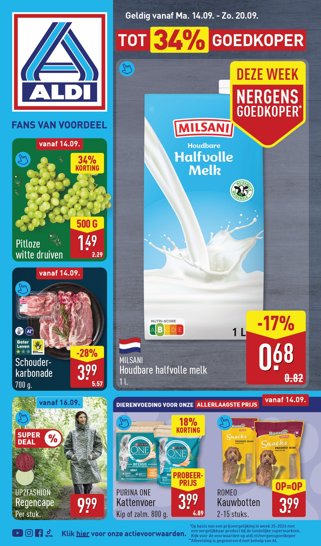 ALDI folder voor volgende week van maandag 14-09-2026 tot zondag 20-09-2026
