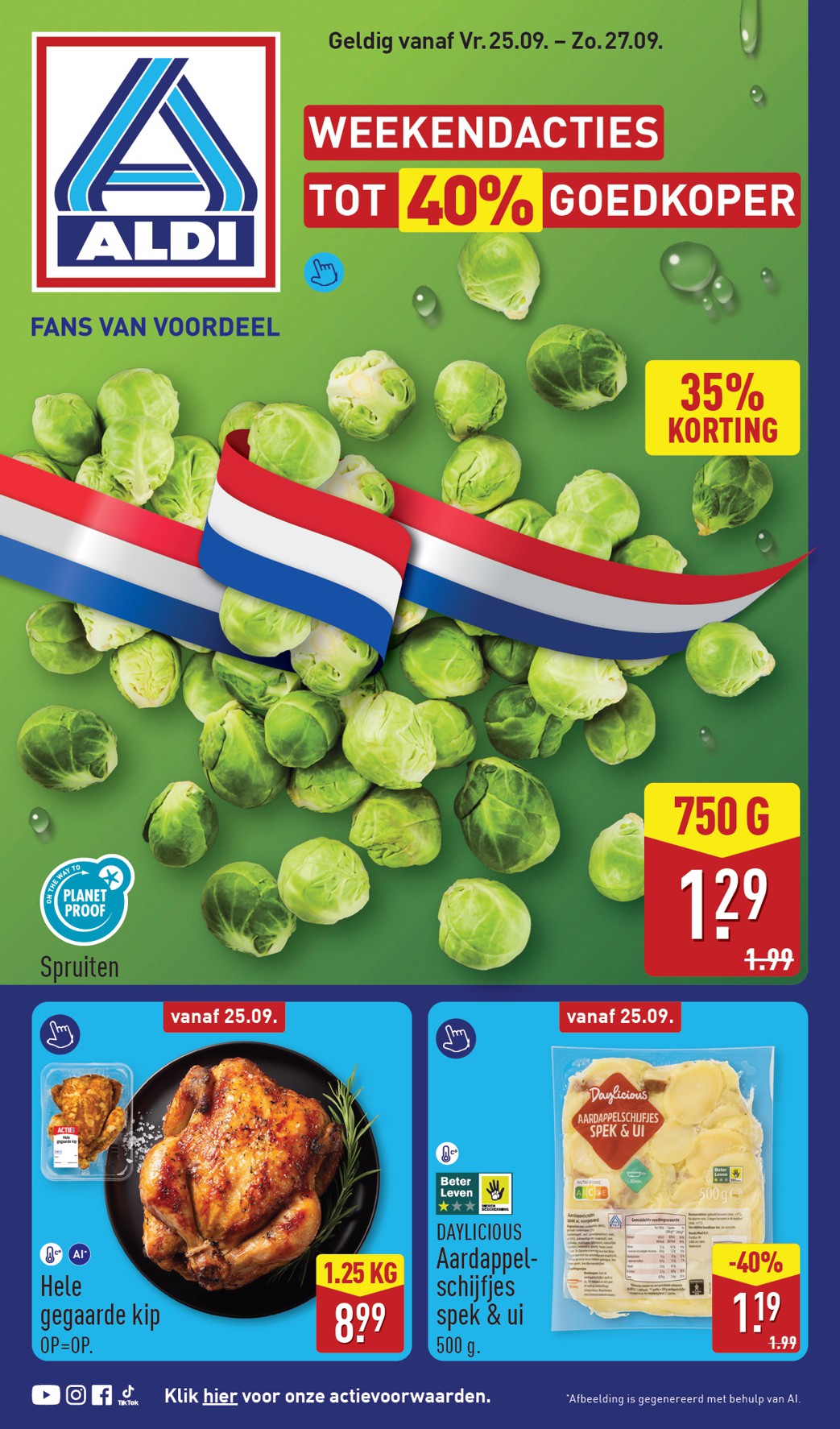 ALDI - Weekend folder voor volgende week van vrijdag 25-09-2026 tot zondag 27-09-2026