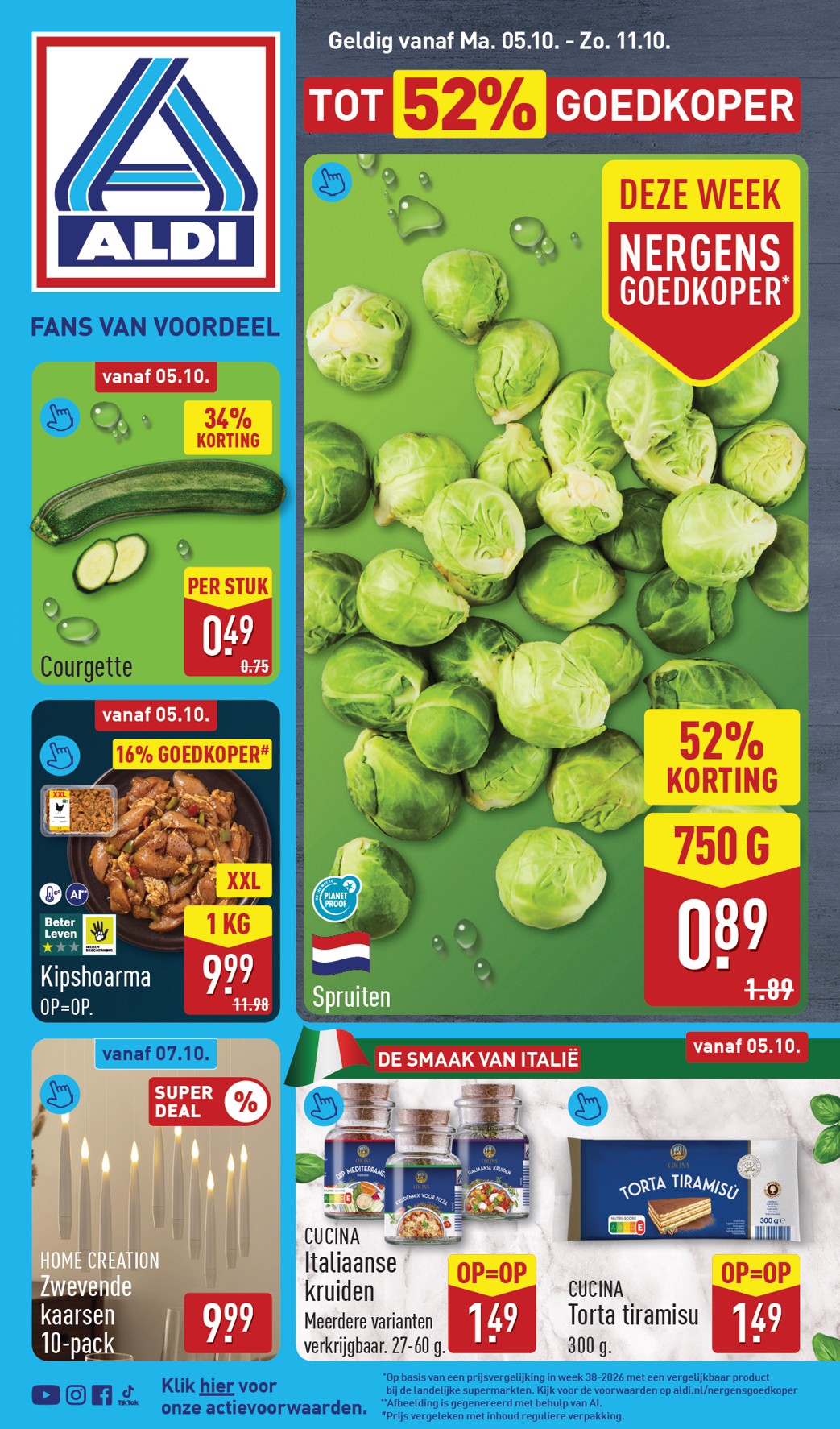 ALDI folder voor volgende week van maandag 05-10-2026 tot zondag 11-10-2026