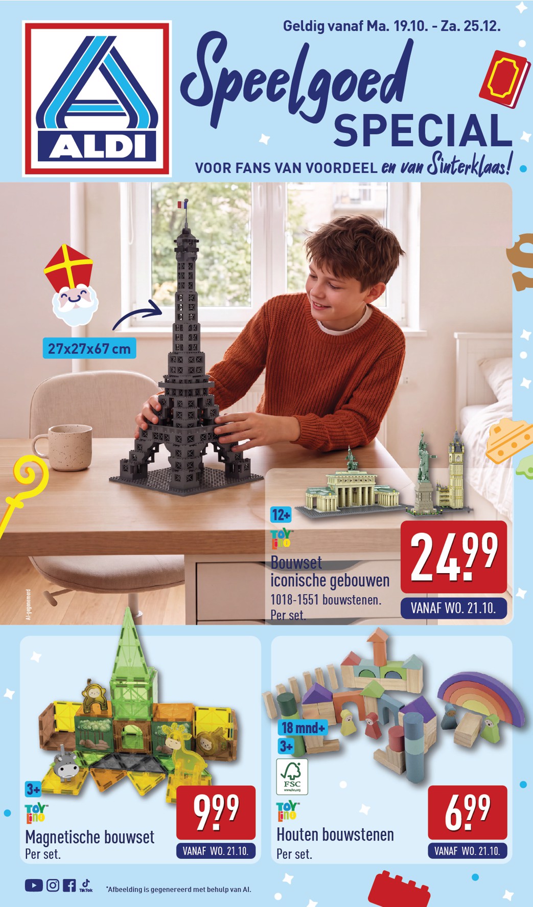 Huidige ALDI - Speelgoedspecial folder geldig van maandag 19-10-2026 tot vrijdag 25-12-2026
