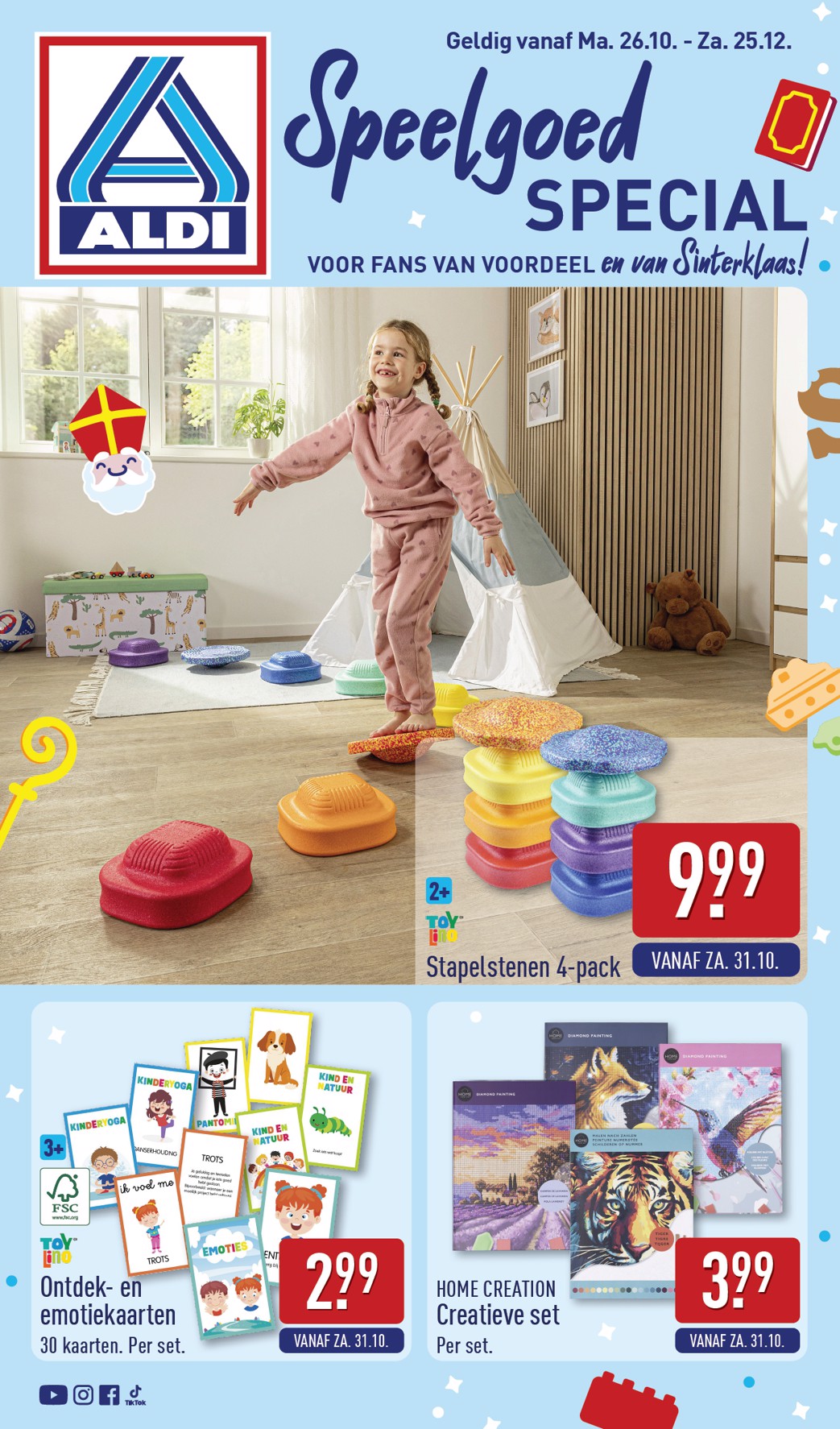 Huidige ALDI - Speelgoedspecial folder geldig van maandag 26-10-2026 tot vrijdag 25-12-2026