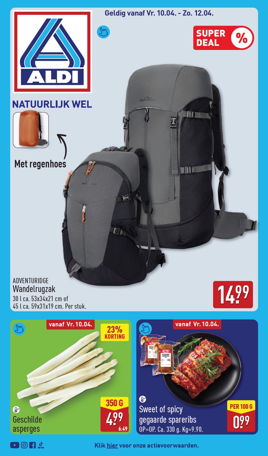 Huidige ALDI - Magnolia Weekendfolder folder geldig van vrijdag 10-04-2026 tot zondag 12-04-2026