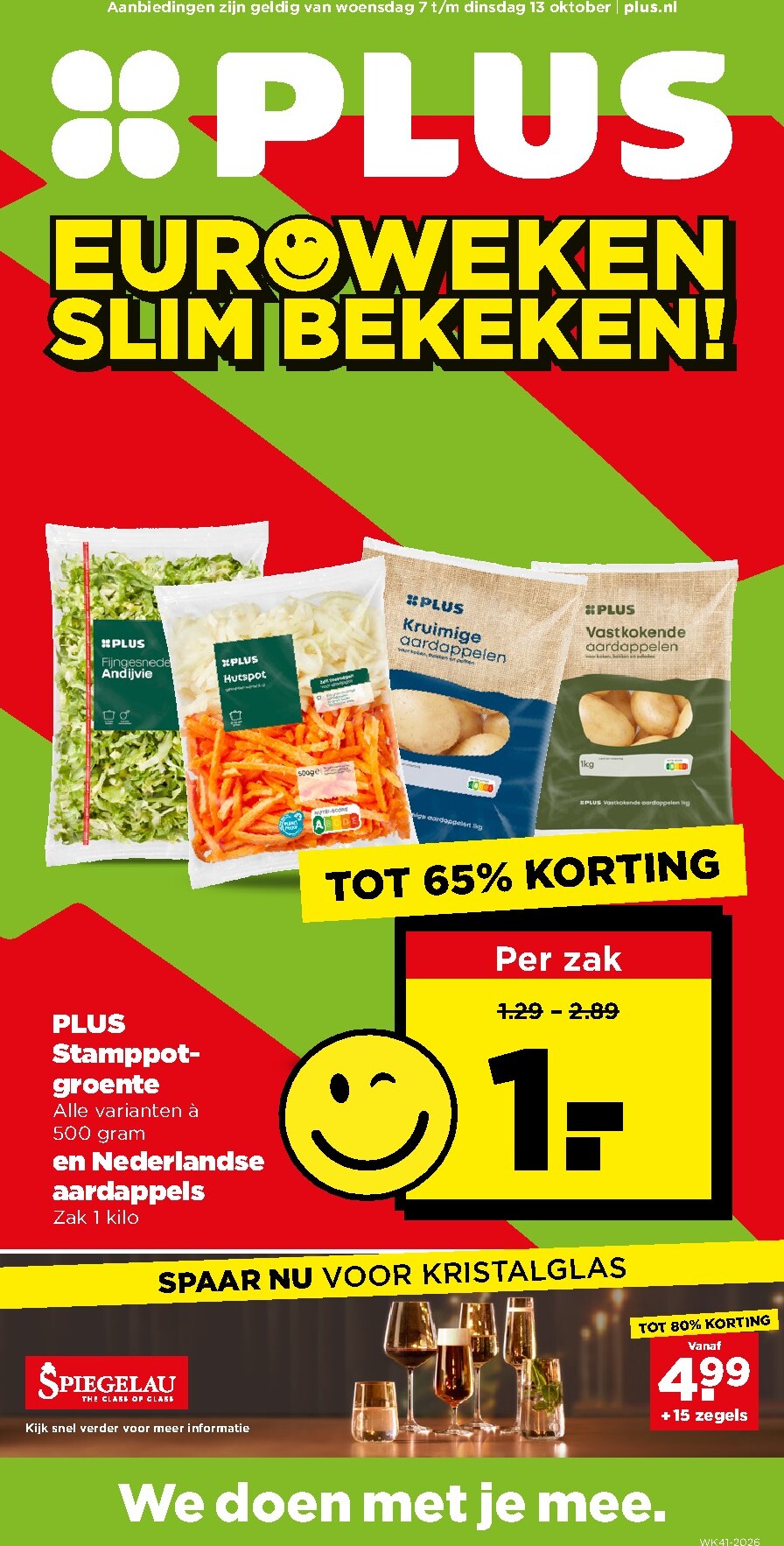 PLUS folder voor volgende week van woensdag 07-10-2026 tot dinsdag 13-10-2026