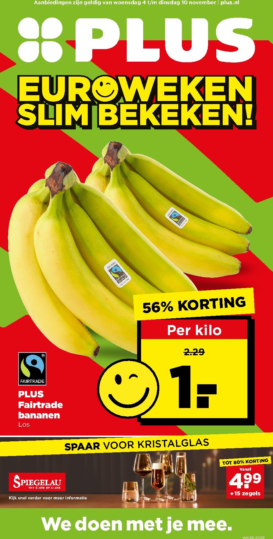 PLUS folder voor volgende week van woensdag 04-11-2026 tot dinsdag 10-11-2026