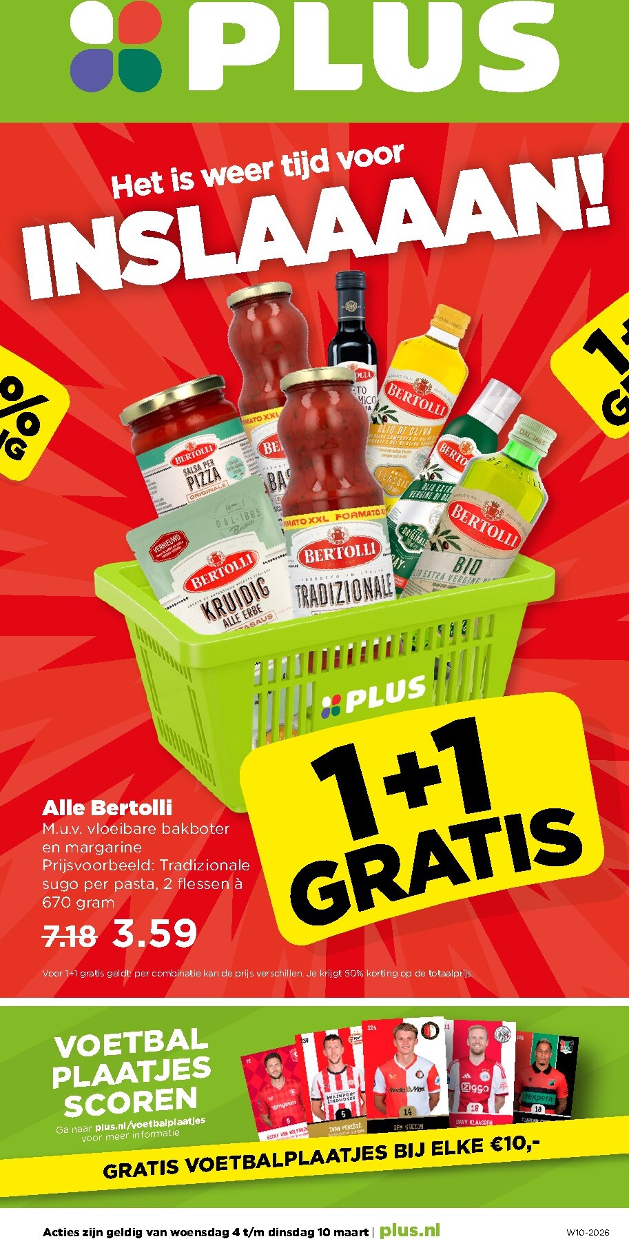 De PLUS folder geldig vanaf 04-03-2026 t/m 10-03-2026