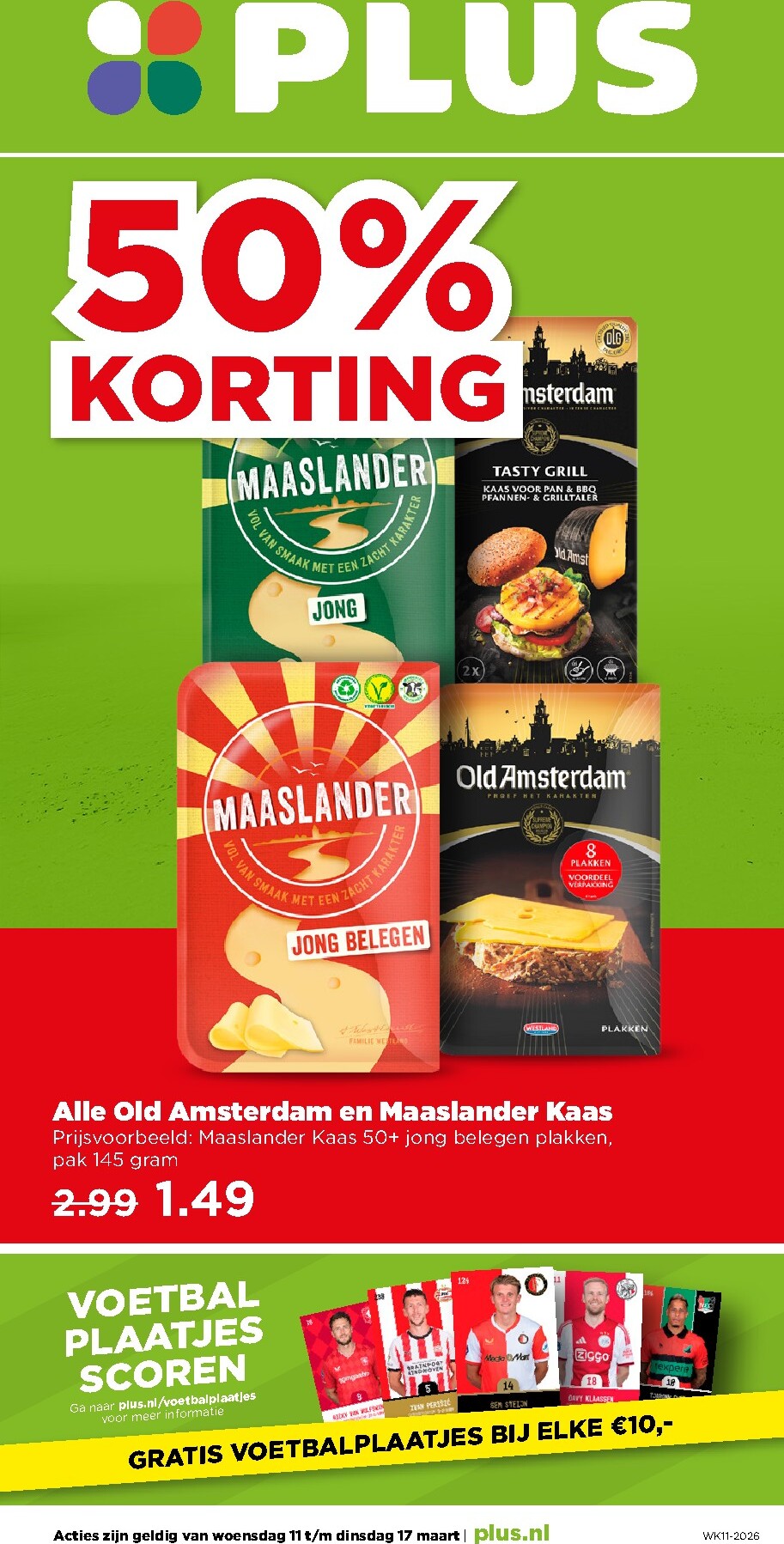De PLUS folder geldig vanaf 11-03-2026 t/m 17-03-2026