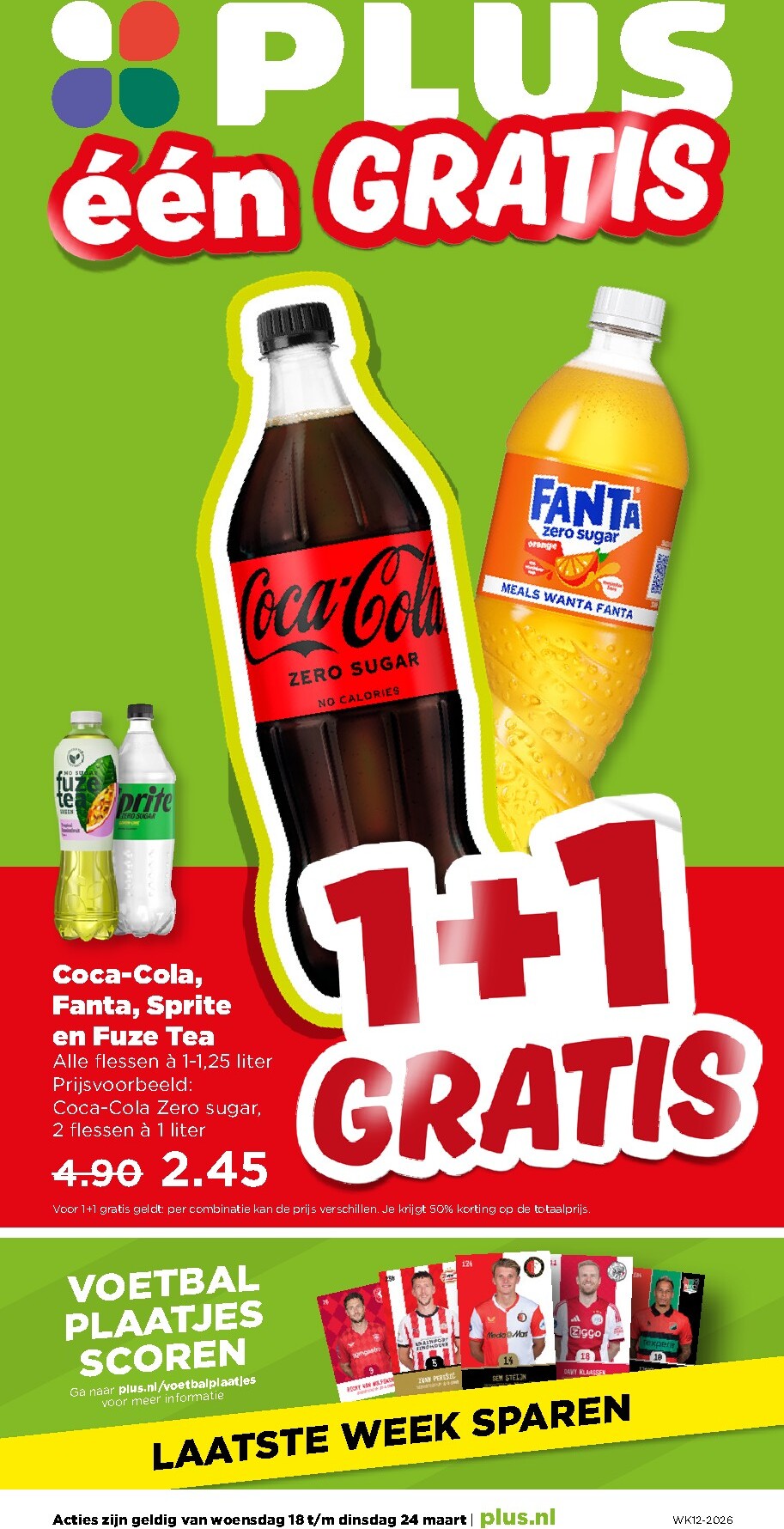 De PLUS folder geldig vanaf 18-03-2026 t/m 24-03-2026