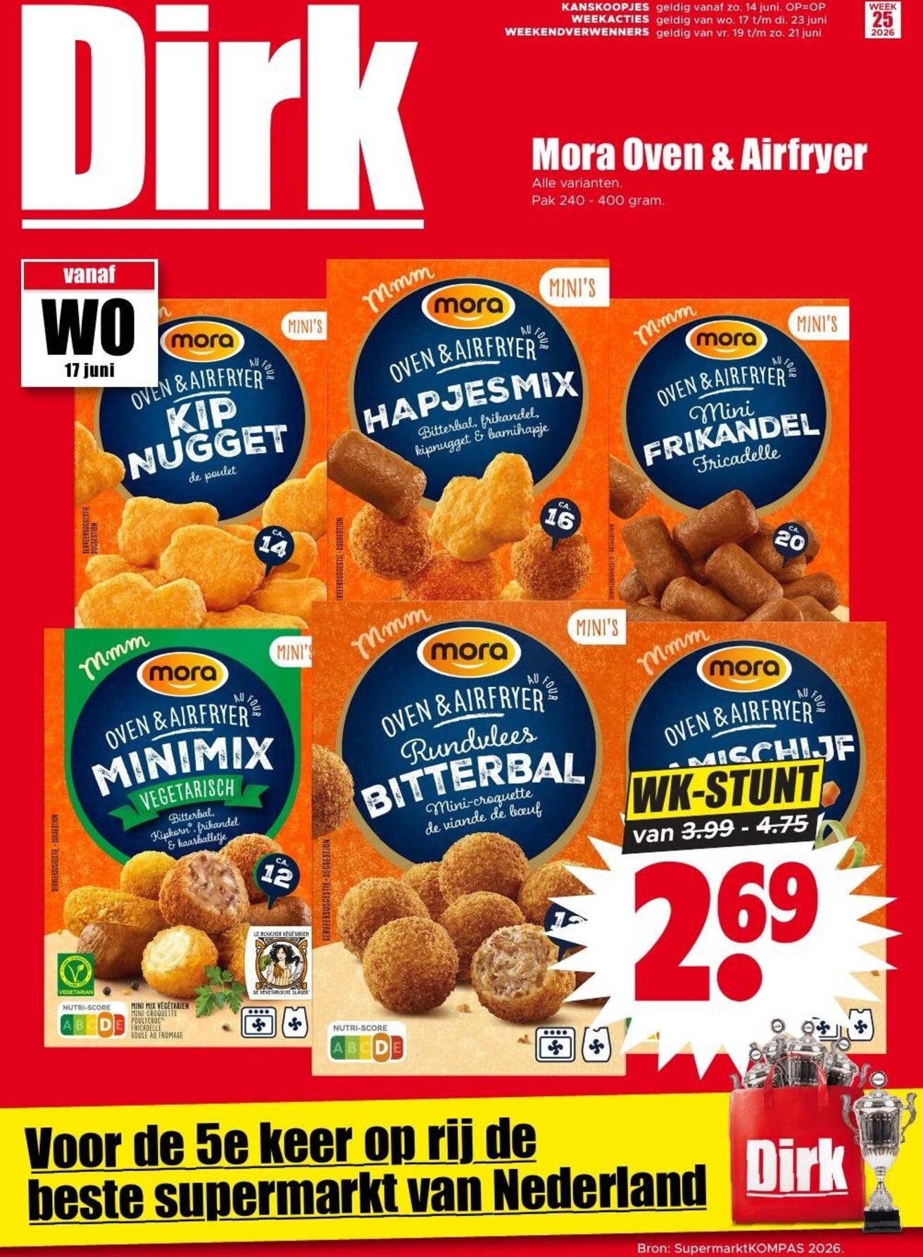 Dirk folder voor volgende week van woensdag 17-06-2026 tot dinsdag 23-06-2026