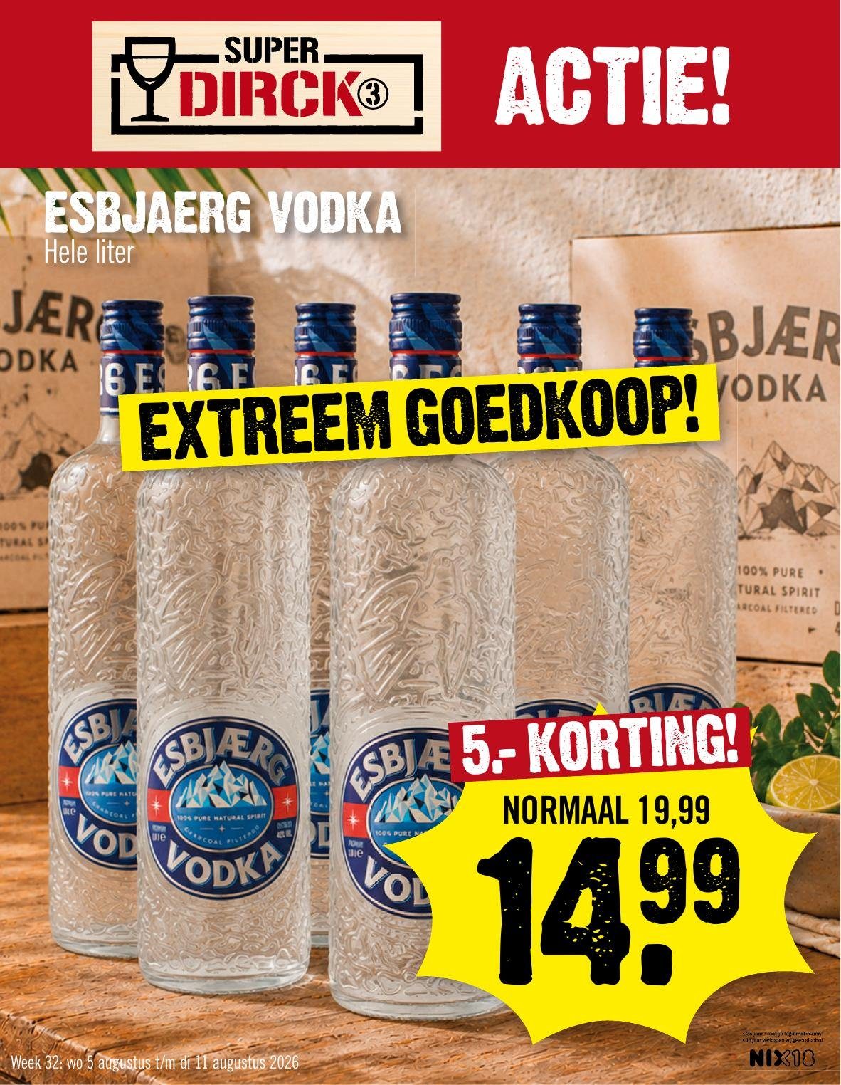 Huidige Super Dirk Actie folder geldig van woensdag 05-08-2026 tot dinsdag 11-08-2026