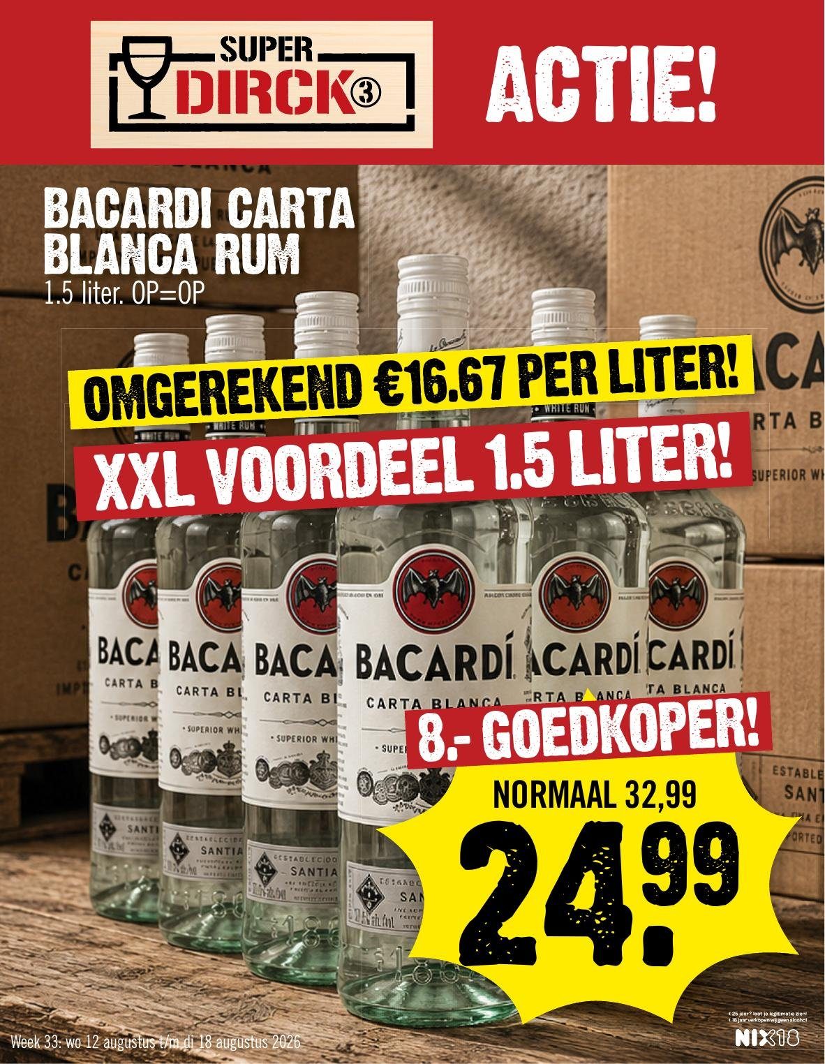 Huidige Super Dirck folder geldig van woensdag 12-08-2026 tot dinsdag 18-08-2026