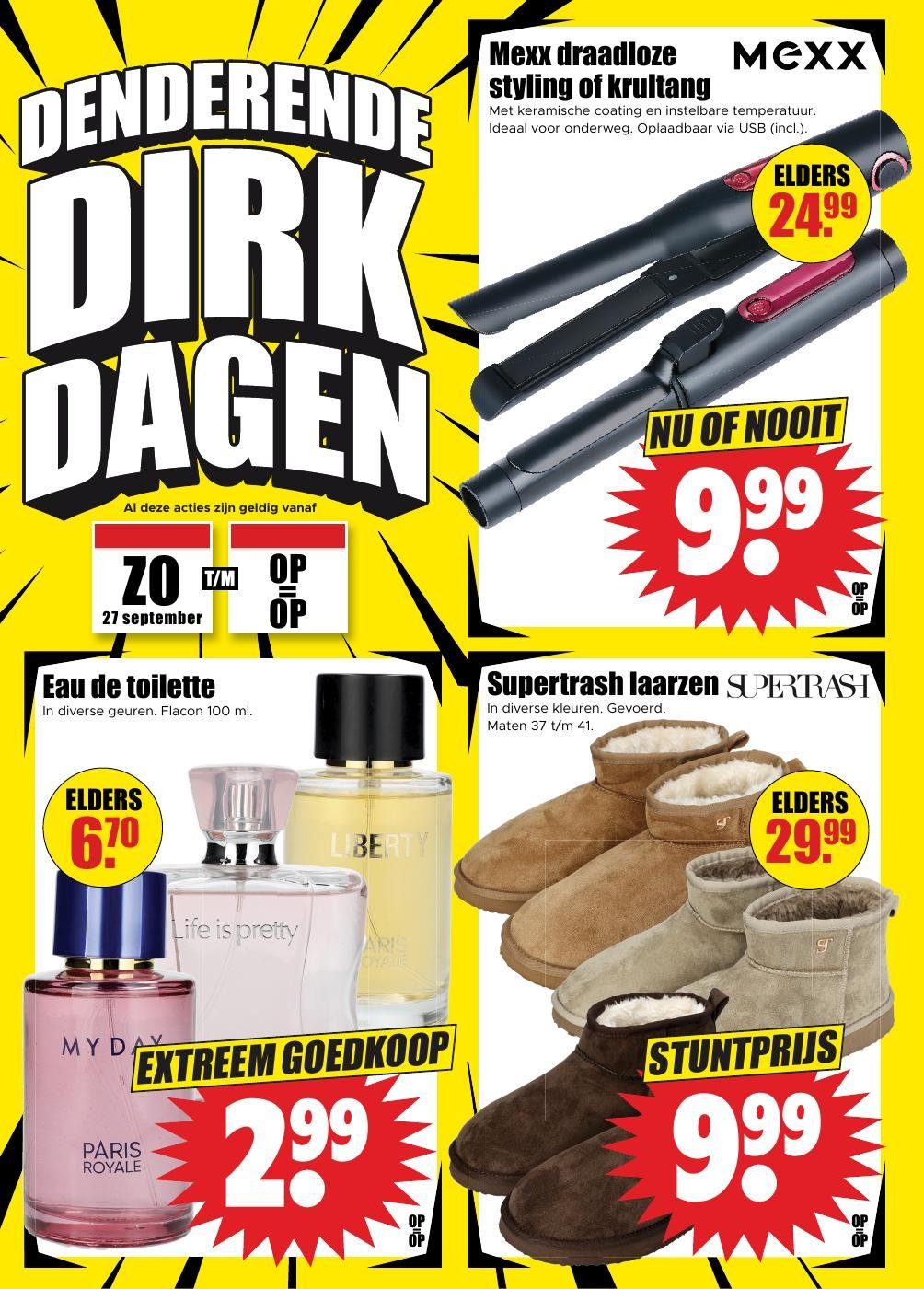 Huidige Dirk - Nonfood folder geldig van zondag 27-09-2026 tot zaterdag 03-10-2026