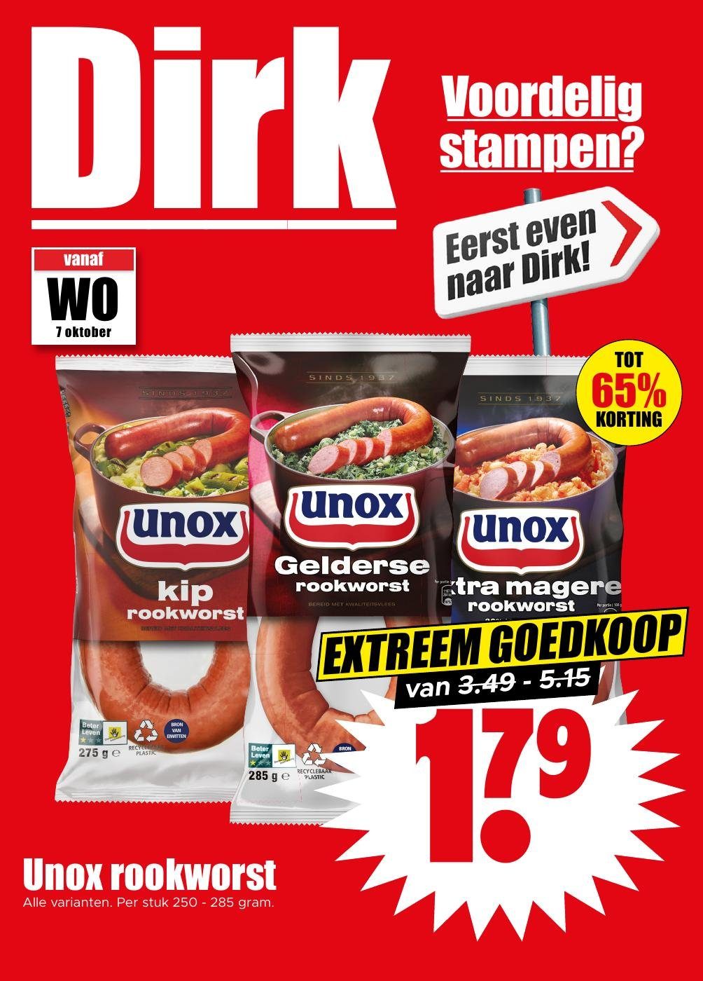 Dirk folder voor volgende week van woensdag 07-10-2026 tot dinsdag 13-10-2026