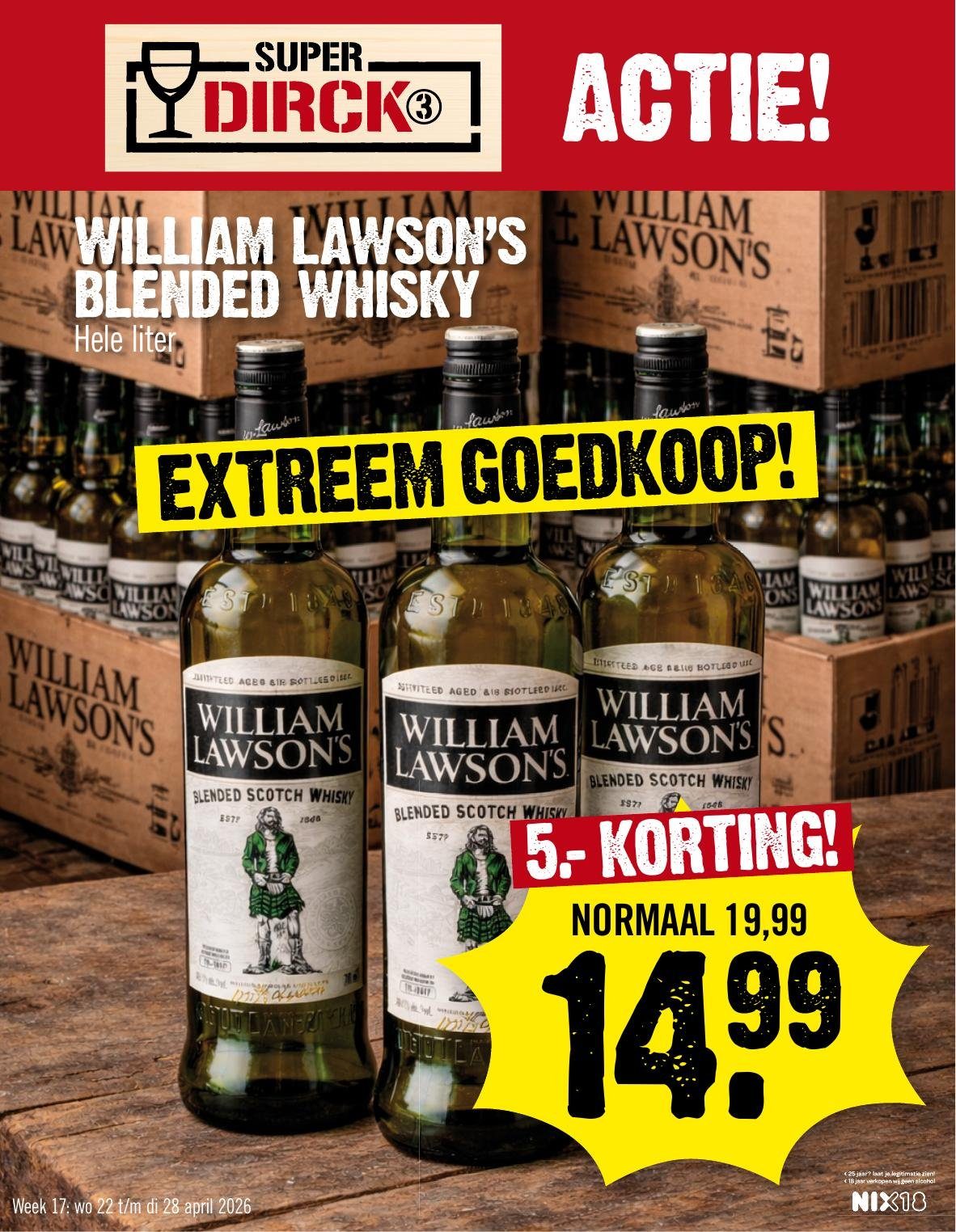 Huidige Super Dirck folder geldig van woensdag 22-04-2026 tot dinsdag 28-04-2026