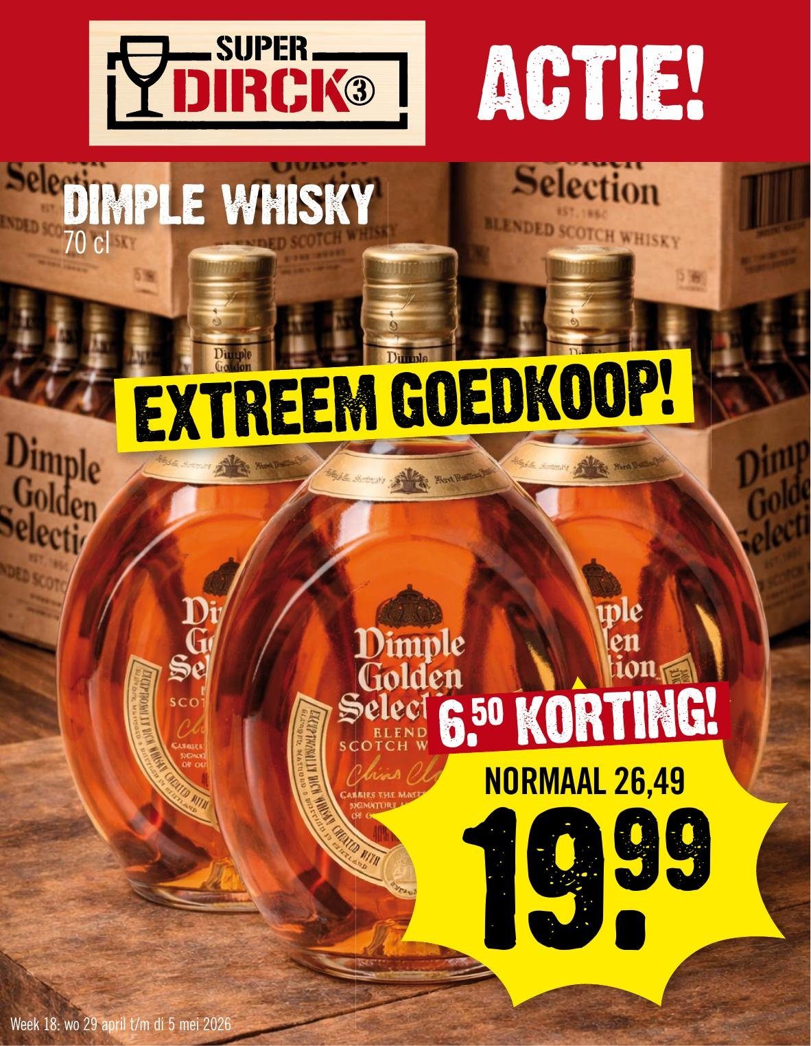 Huidige Super Dirck folder geldig van woensdag 29-04-2026 tot dinsdag 05-05-2026