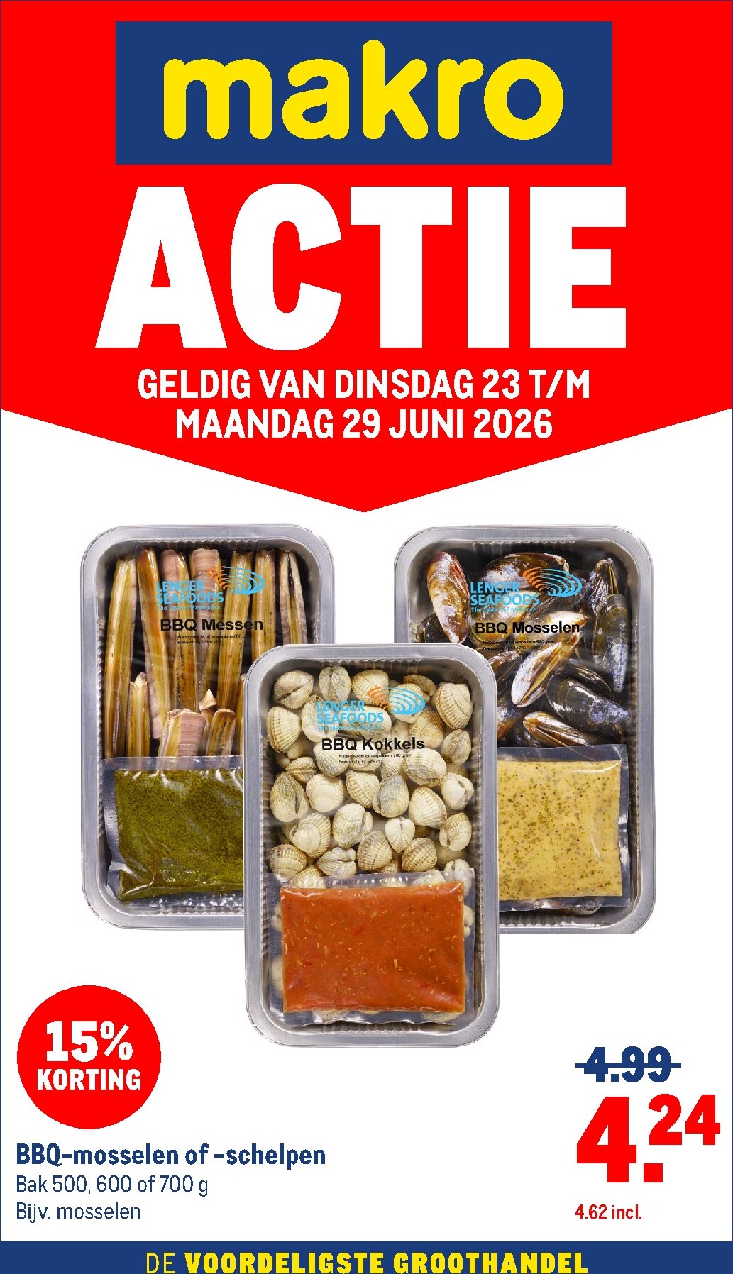 Huidige Makro - Actie folder geldig van dinsdag 23-06-2026 tot maandag 29-06-2026