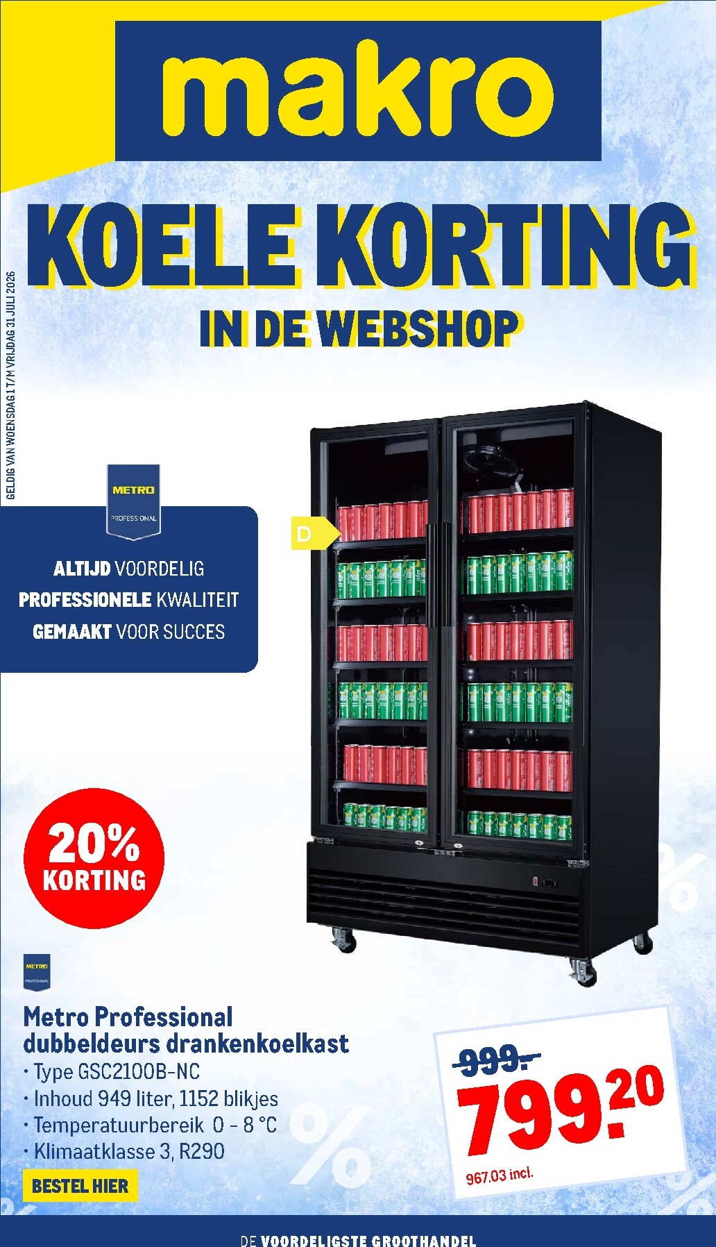 Toekomstige Makro - Webshop folder geldig van woensdag 01-07-2026 tot vrijdag 31-07-2026