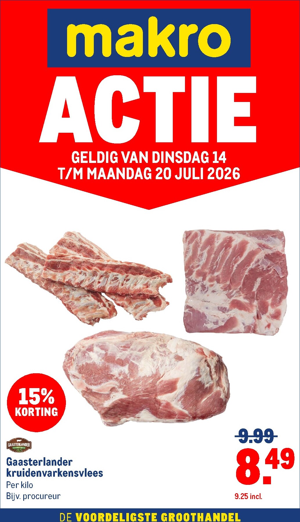 Huidige Makro - Versdeals folder geldig van dinsdag 14-07-2026 tot maandag 20-07-2026