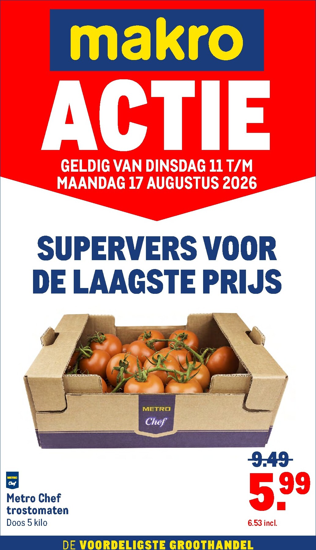 Huidige Makro - Versdeals folder geldig van dinsdag 11-08-2026 tot maandag 17-08-2026