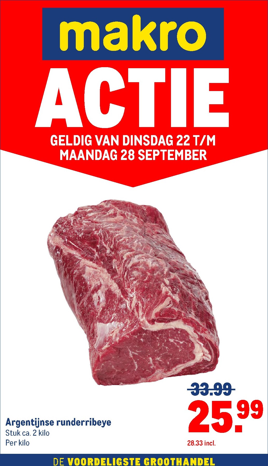 Huidige Makro - Versdeals folder geldig van dinsdag 22-09-2026 tot maandag 28-09-2026