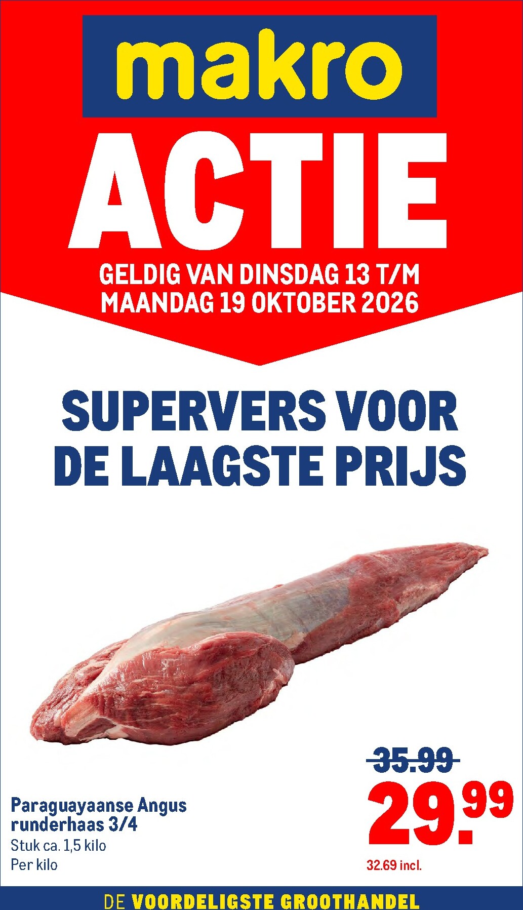 Huidige Makro - Versdeals folder geldig van dinsdag 13-10-2026 tot maandag 19-10-2026