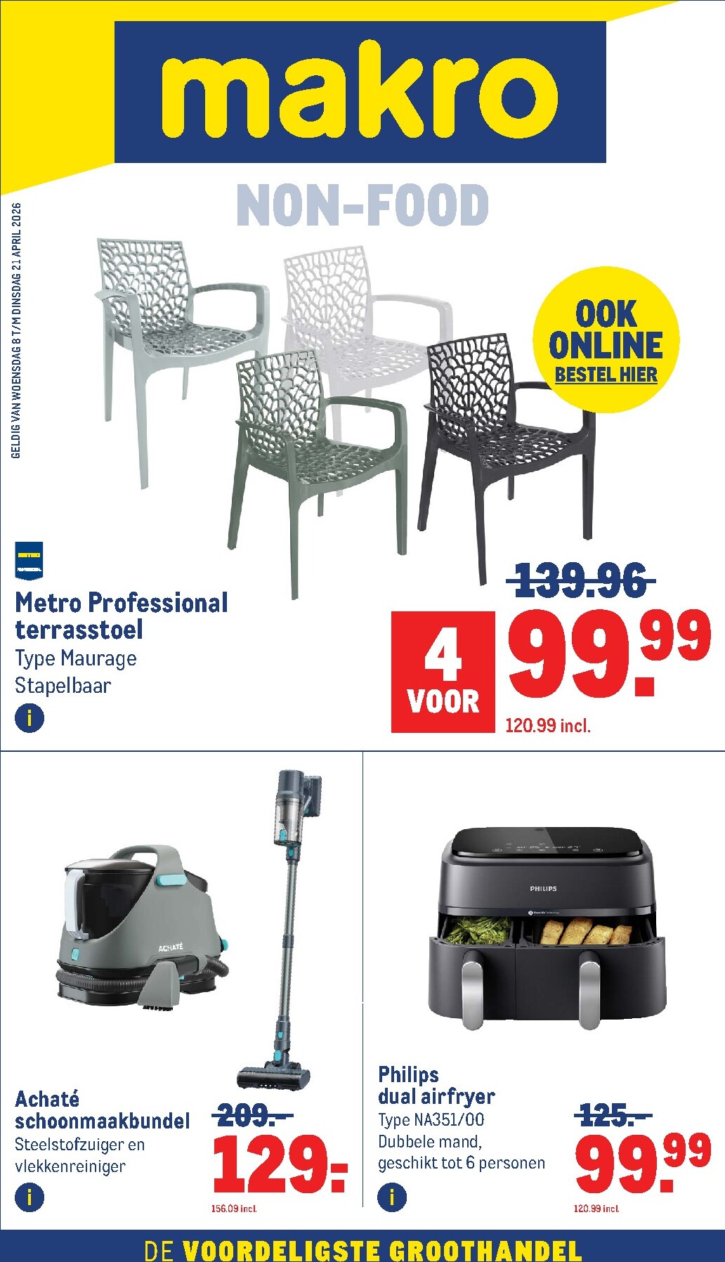 De Makro - Non-Food folder geldig vanaf 08-04-2026 t/m 21-04-2026