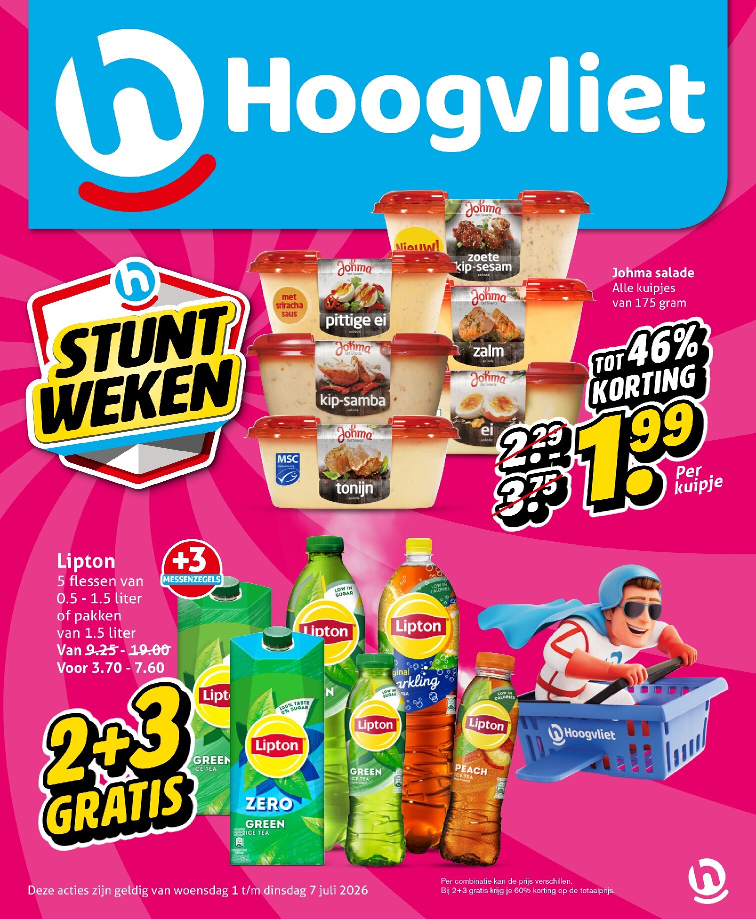 Hoogvliet - Aanbiedingen | 1 juli – 7 juli folder voor volgende week van woensdag 01-07-2026 tot dinsdag 07-07-2026