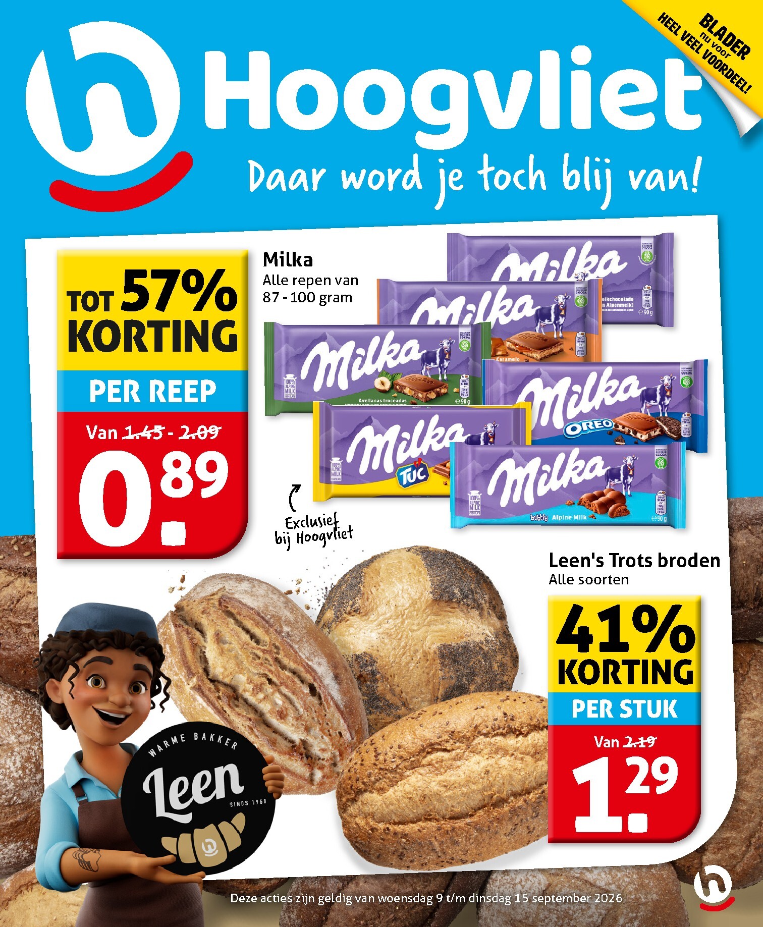 Hoogvliet folder voor volgende week van woensdag 09-09-2026 tot dinsdag 15-09-2026