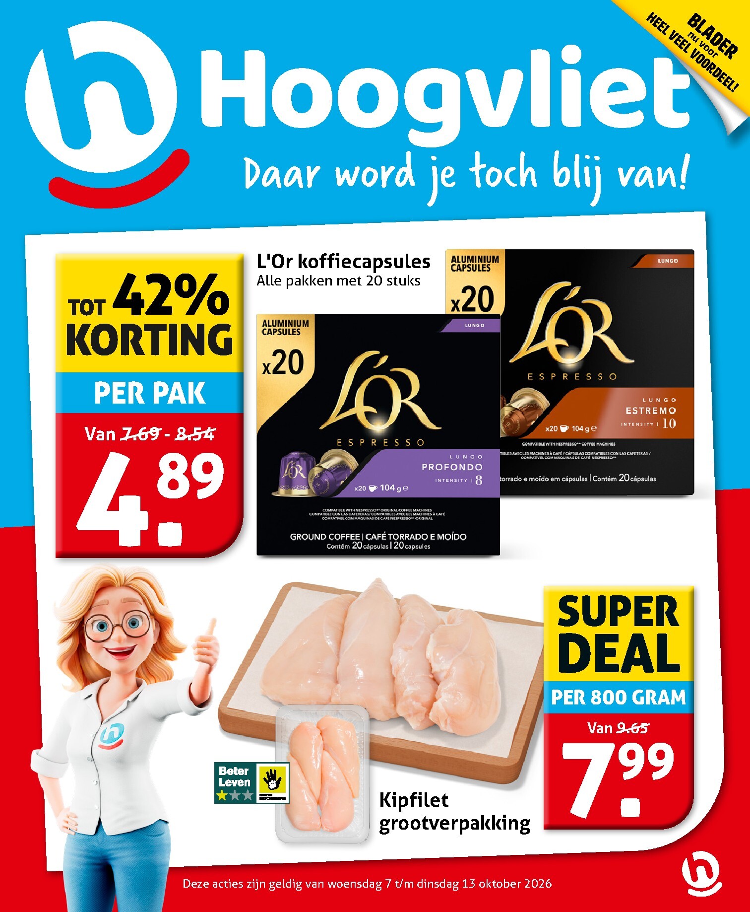 Hoogvliet folder voor volgende week van woensdag 07-10-2026 tot dinsdag 13-10-2026