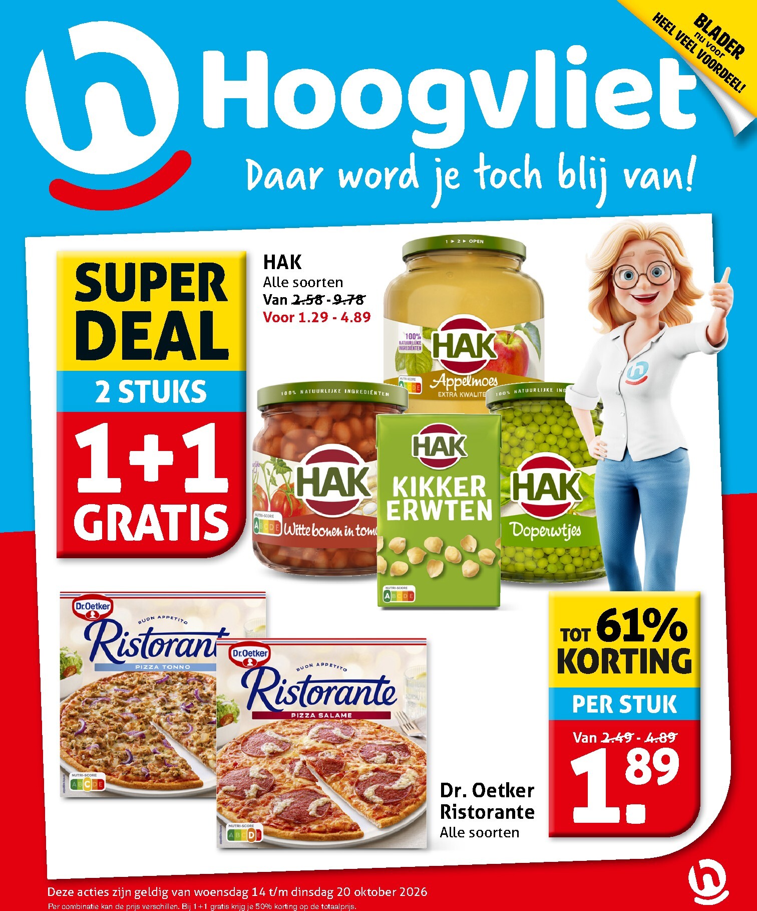 Toekomstige Hoogvliet folder geldig van woensdag 14-10-2026 tot dinsdag 20-10-2026