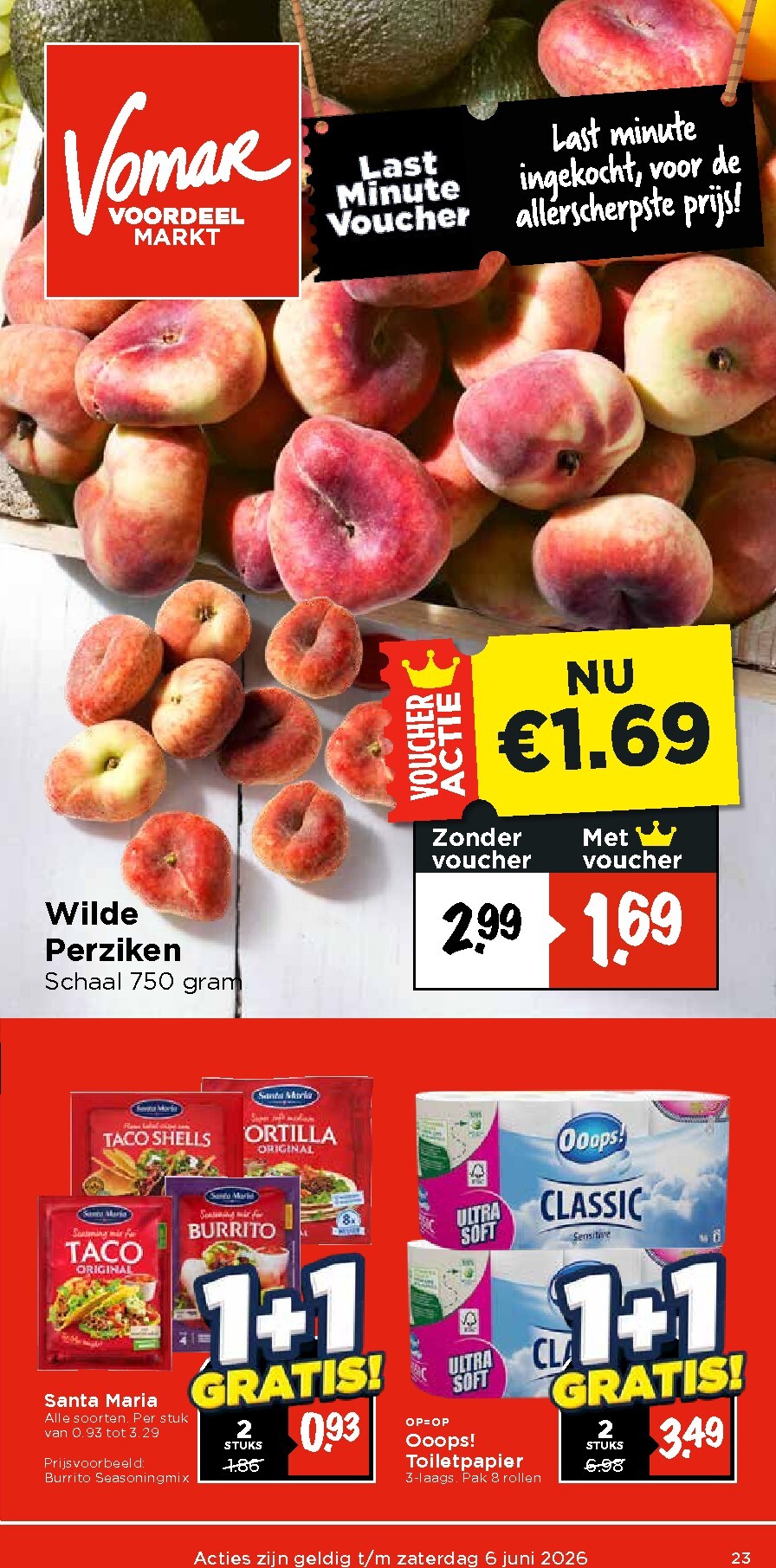 Huidige Vomar - Weekendfolder folder geldig van donderdag 04-06-2026 tot zaterdag 06-06-2026