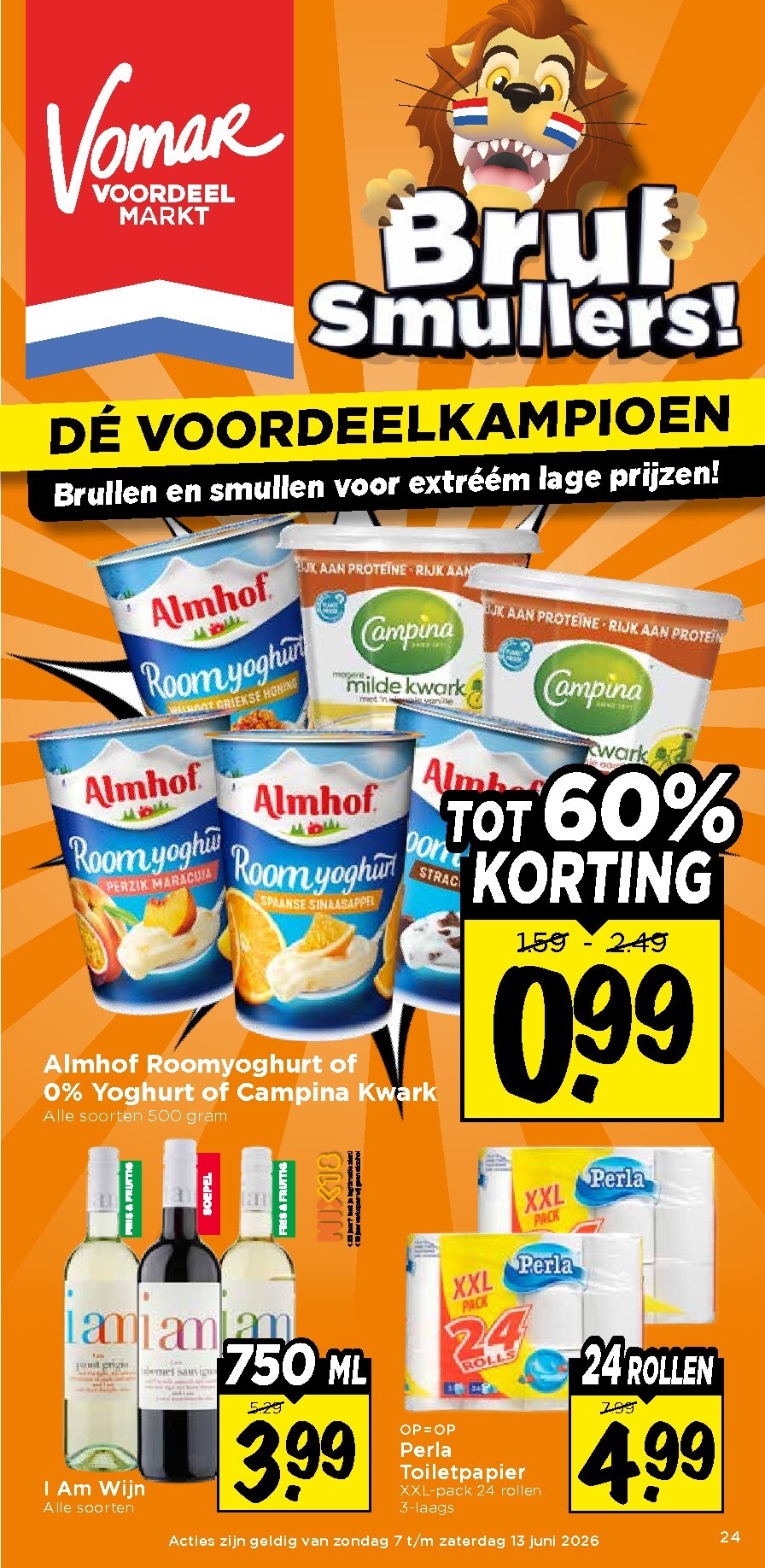 Vomar folder voor volgende week van zondag 07-06-2026 tot zaterdag 13-06-2026