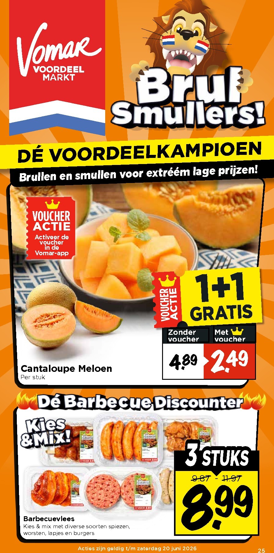 Huidige Vomar folder geldig van donderdag 18-06-2026 tot zaterdag 20-06-2026