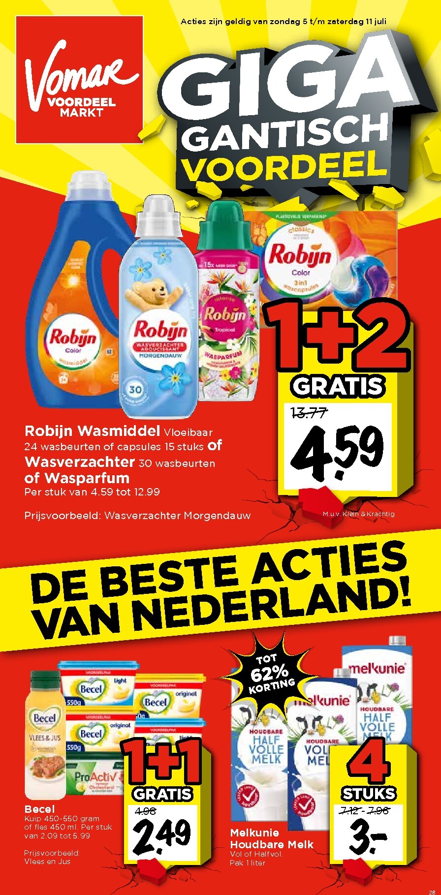 Vomar - Online weekfolder week 28 folder voor volgende week van zondag 05-07-2026 tot zaterdag 11-07-2026