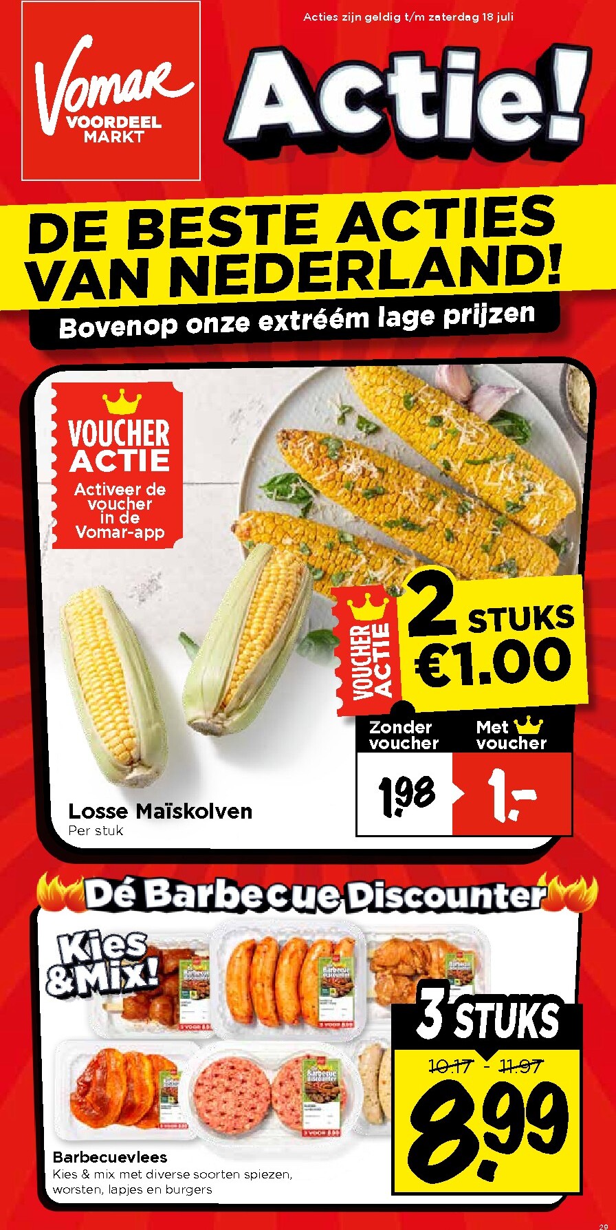 Huidige Vomar folder geldig van donderdag 16-07-2026 tot zaterdag 18-07-2026