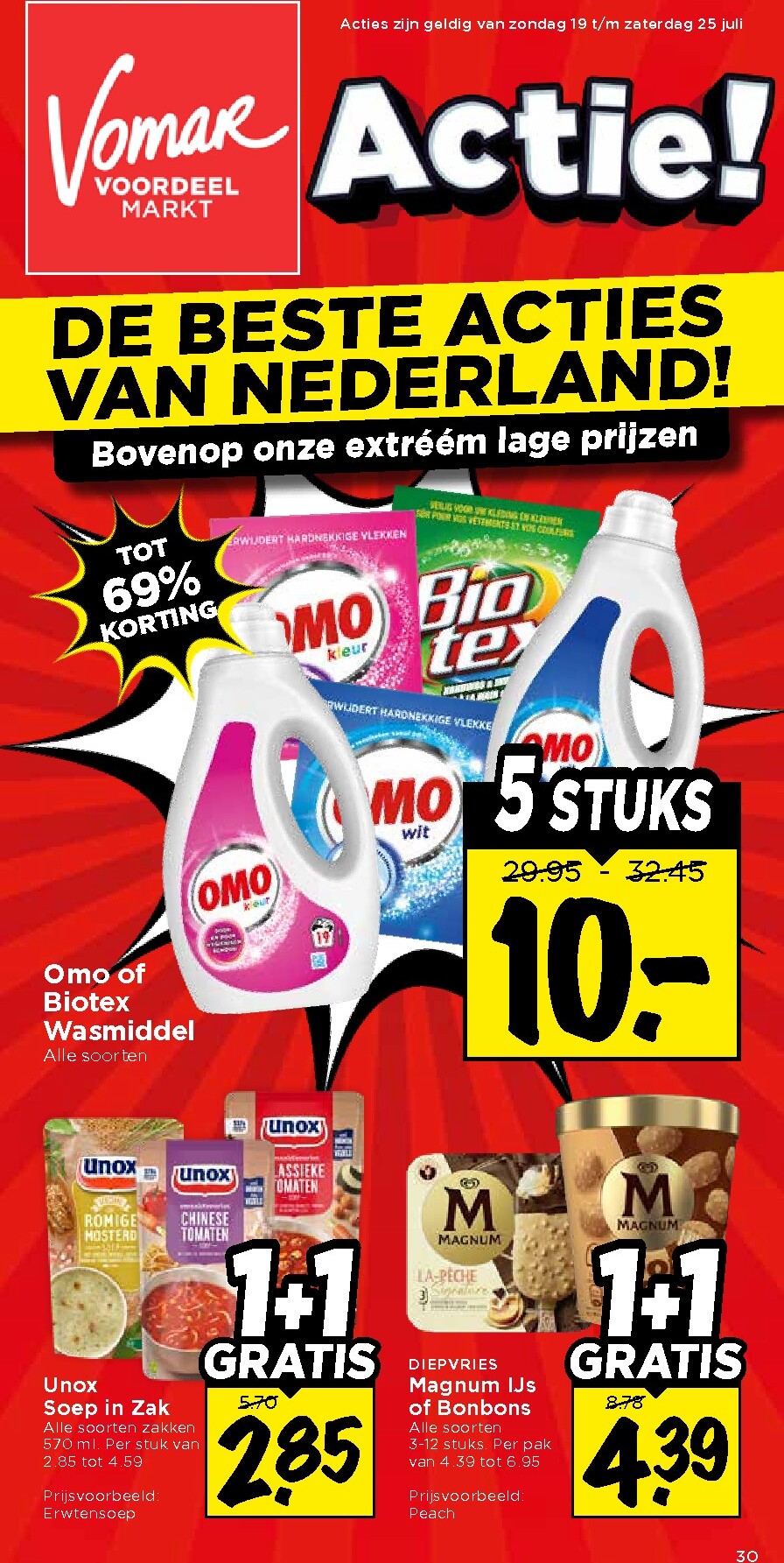 Vomar - Online weekfolder week 30 folder voor volgende week van zondag 19-07-2026 tot zaterdag 25-07-2026
