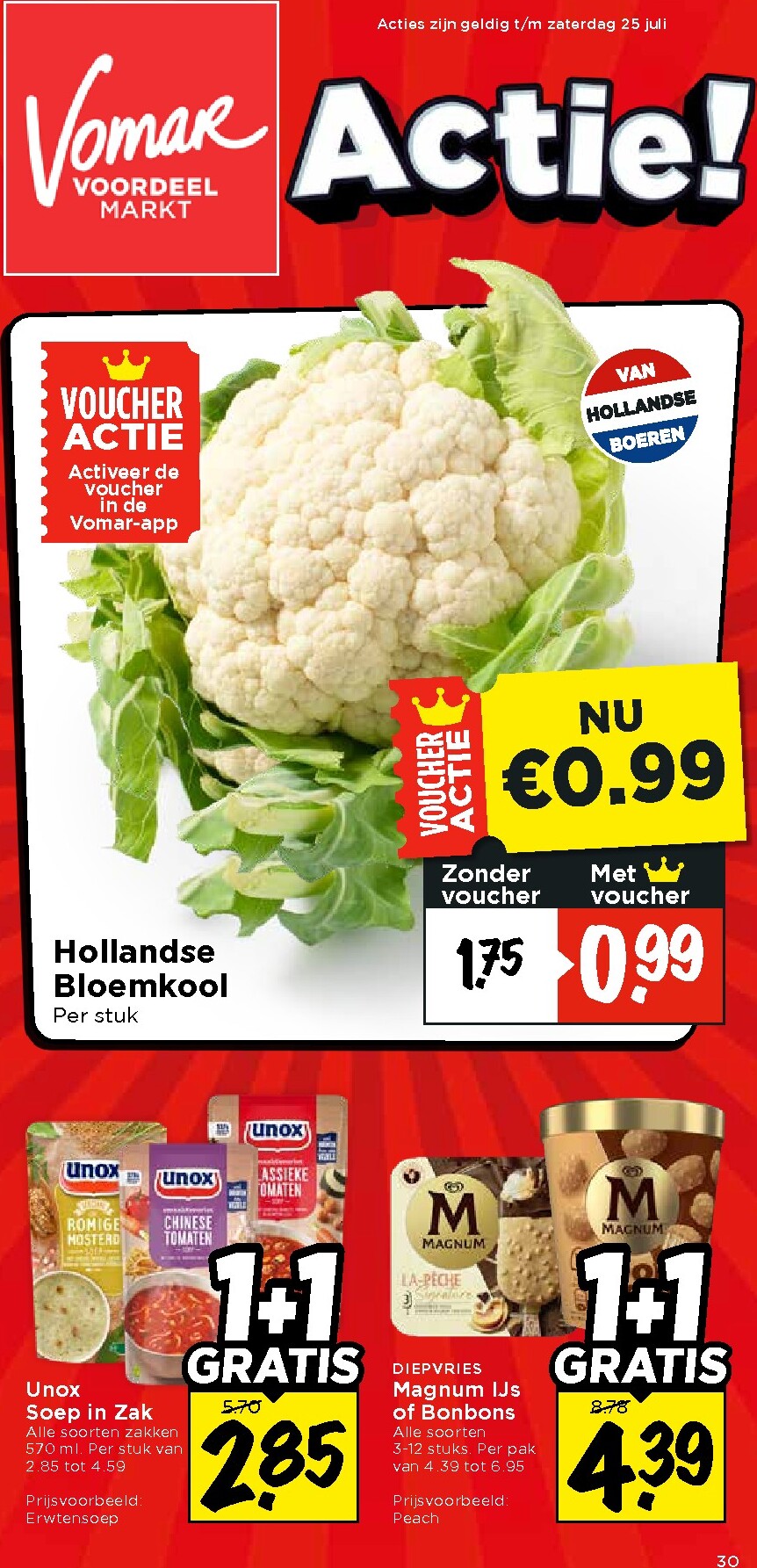 Huidige Vomar - Weekendfolder folder geldig van donderdag 23-07-2026 tot zaterdag 25-07-2026