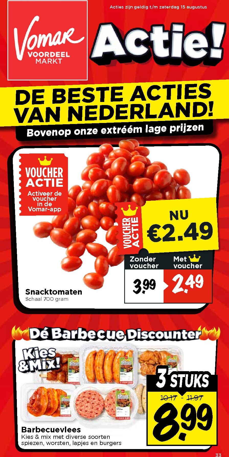 Huidige Vomar - Weekendfolder folder geldig van donderdag 13-08-2026 tot zaterdag 15-08-2026