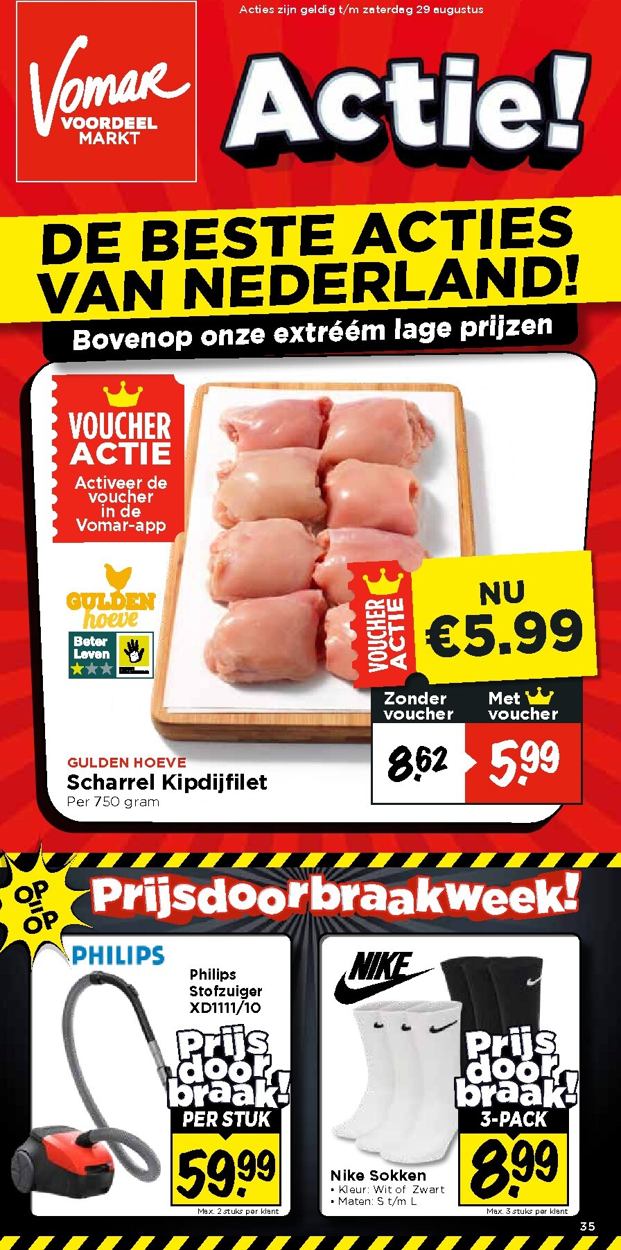 Huidige Vomar - Weekendfolder folder geldig van donderdag 27-08-2026 tot zaterdag 29-08-2026