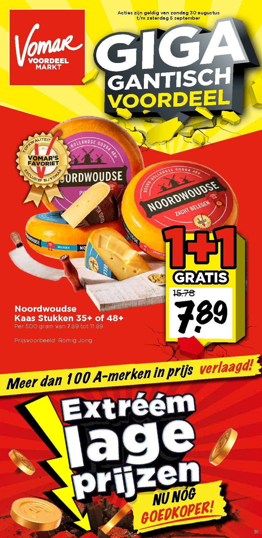 Huidige Vomar folder geldig van zondag 30-08-2026 tot zaterdag 05-09-2026