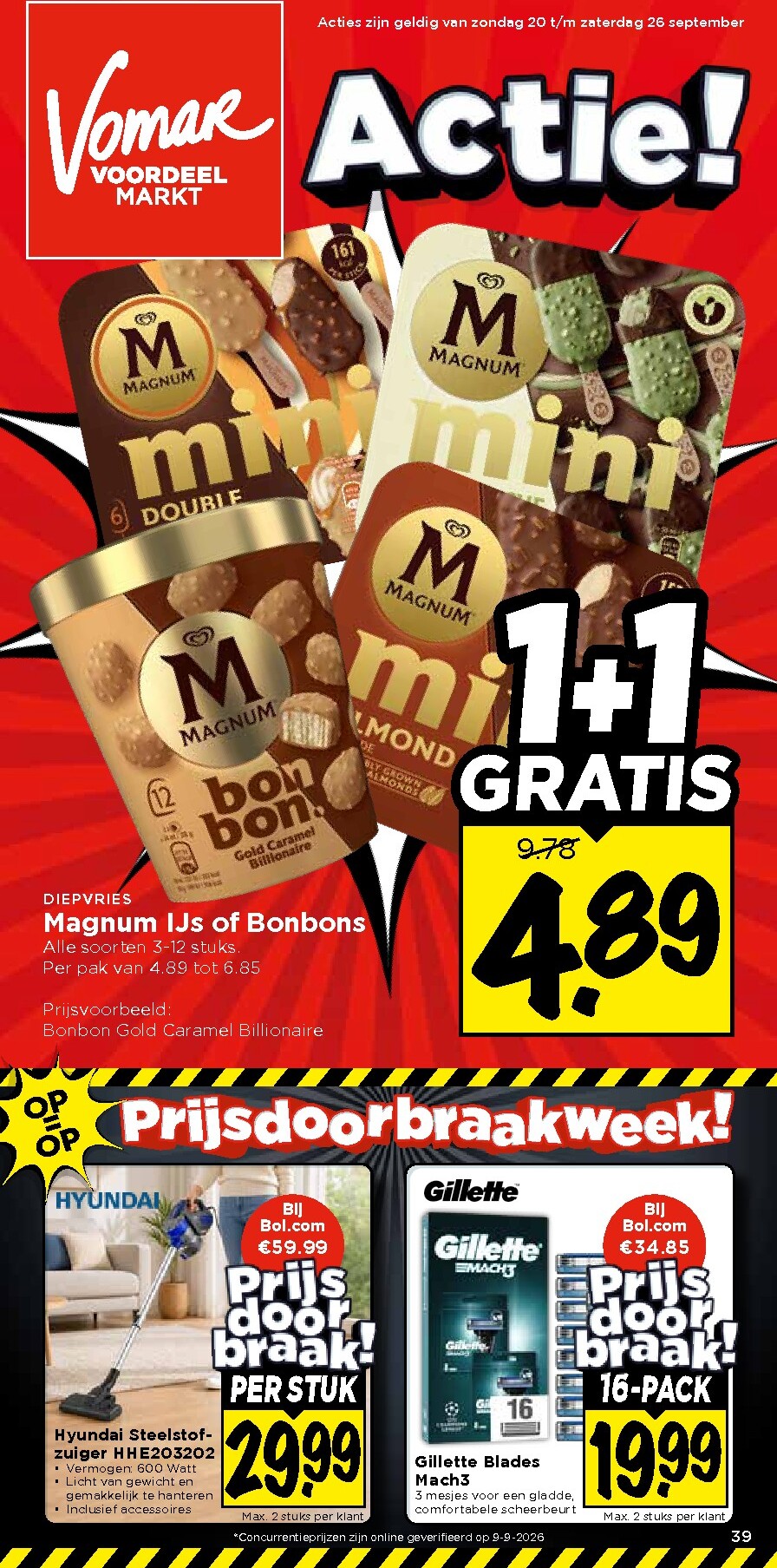 Vomar folder voor volgende week van zondag 20-09-2026 tot zaterdag 26-09-2026