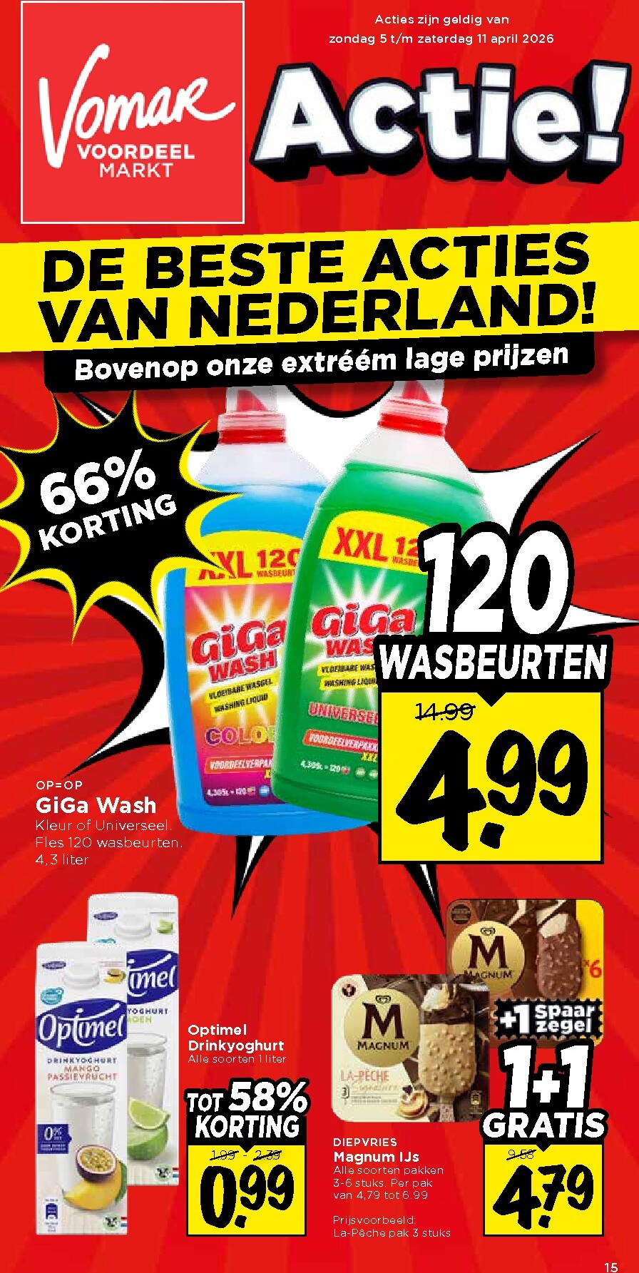 De Vomar folder geldig vanaf 05-04-2026 t/m 11-04-2026