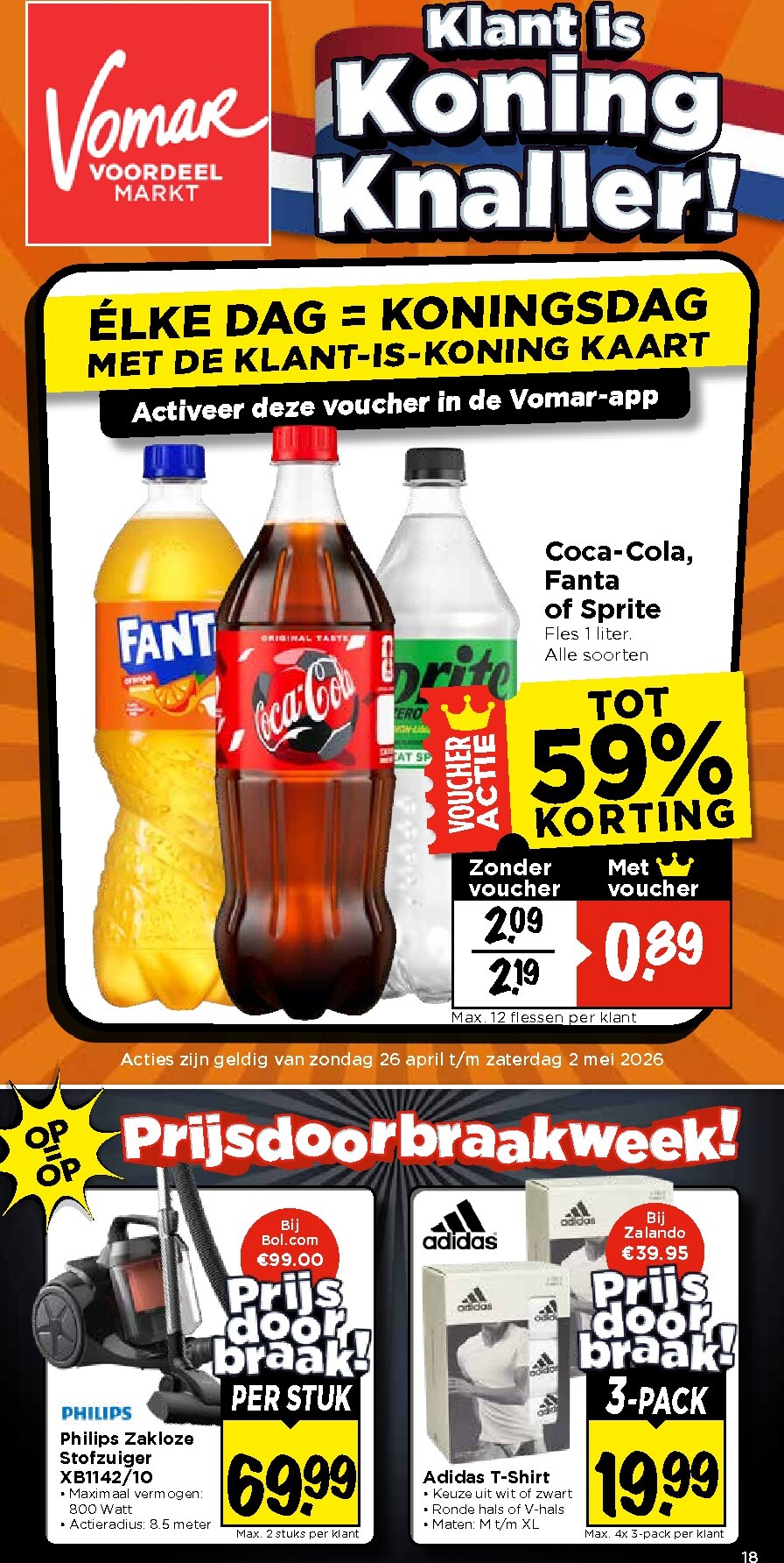 Vomar folder voor volgende week van zondag 26-04-2026 tot zaterdag 02-05-2026
