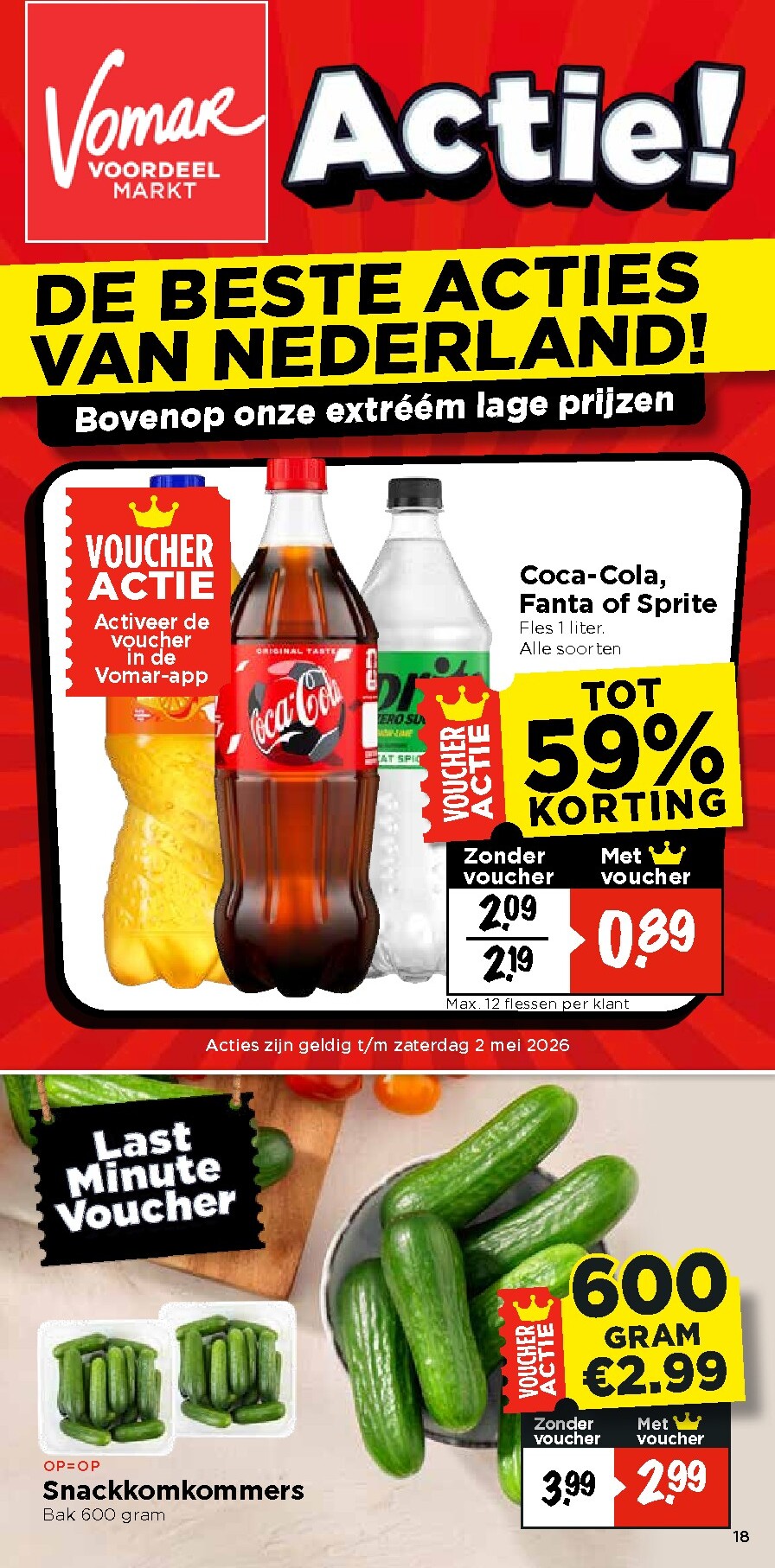 Huidige Vomar - Weekendfolder folder geldig van donderdag 30-04-2026 tot zaterdag 02-05-2026