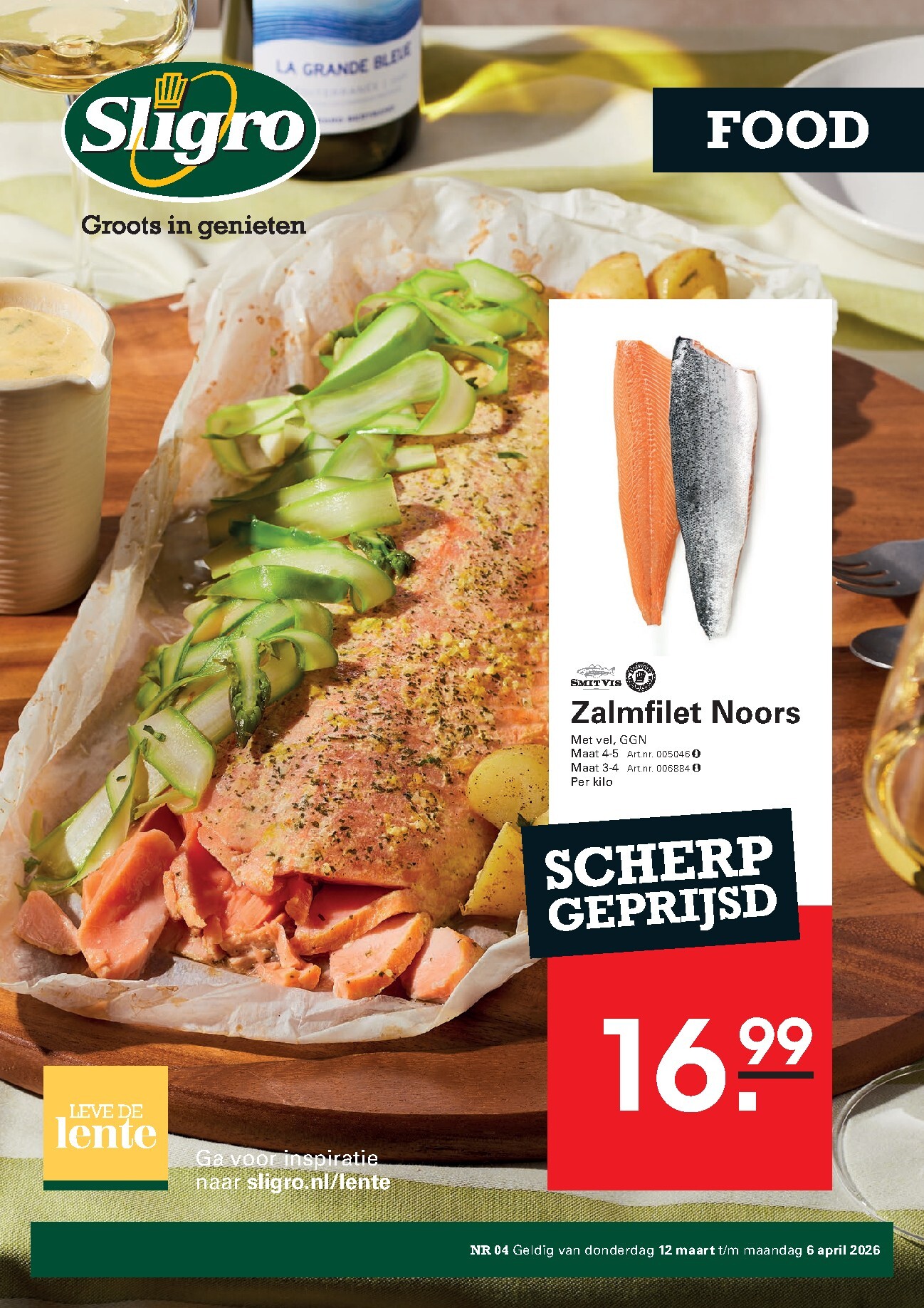De Sligro - Food folder geldig vanaf 12-03-2026 t/m 06-04-2026