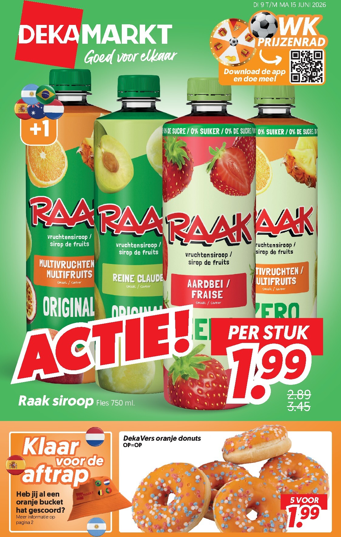 Dekamarkt folder voor volgende week van dinsdag 09-06-2026 tot maandag 15-06-2026