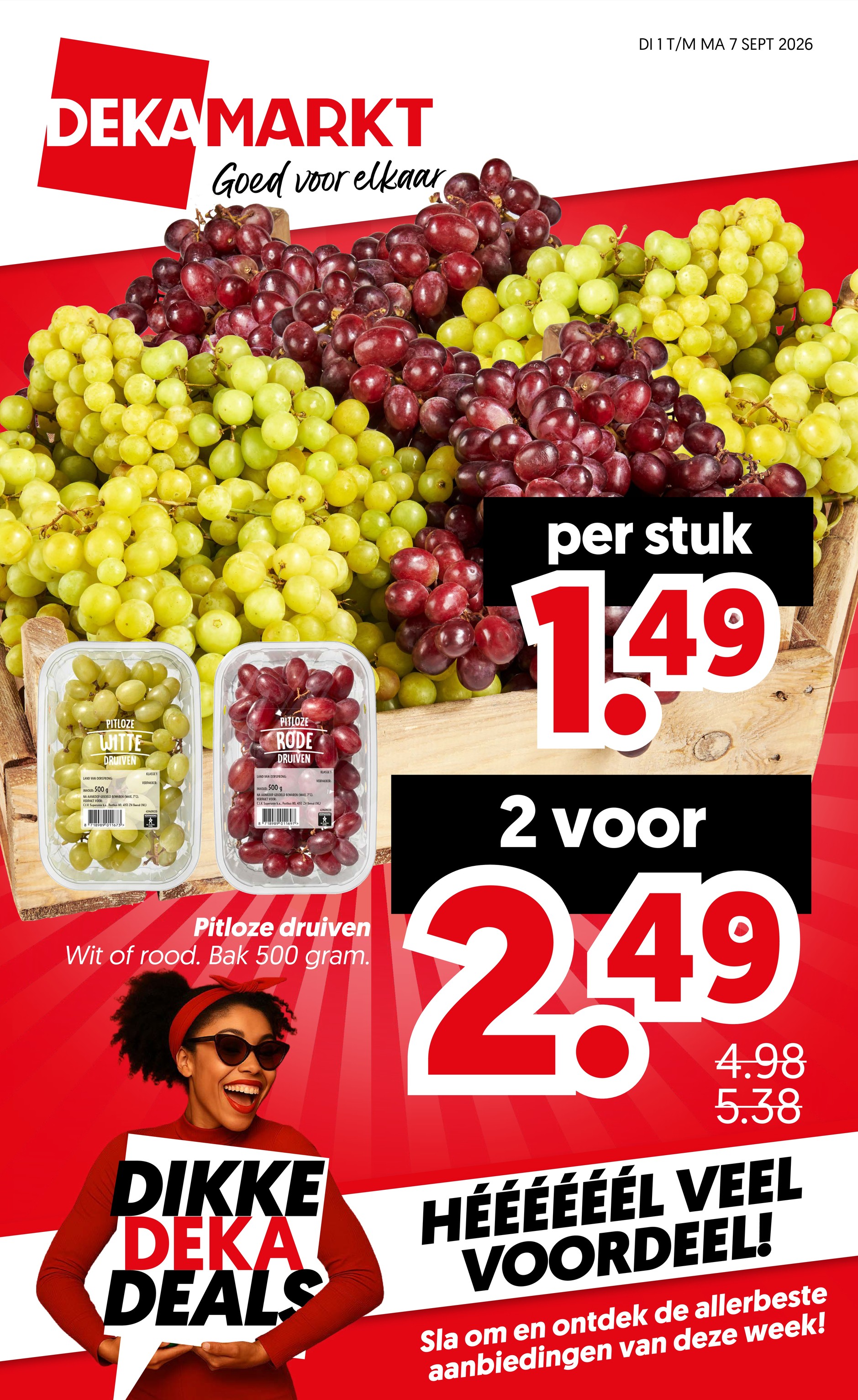 Dekamarkt folder voor volgende week van dinsdag 01-09-2026 tot maandag 07-09-2026