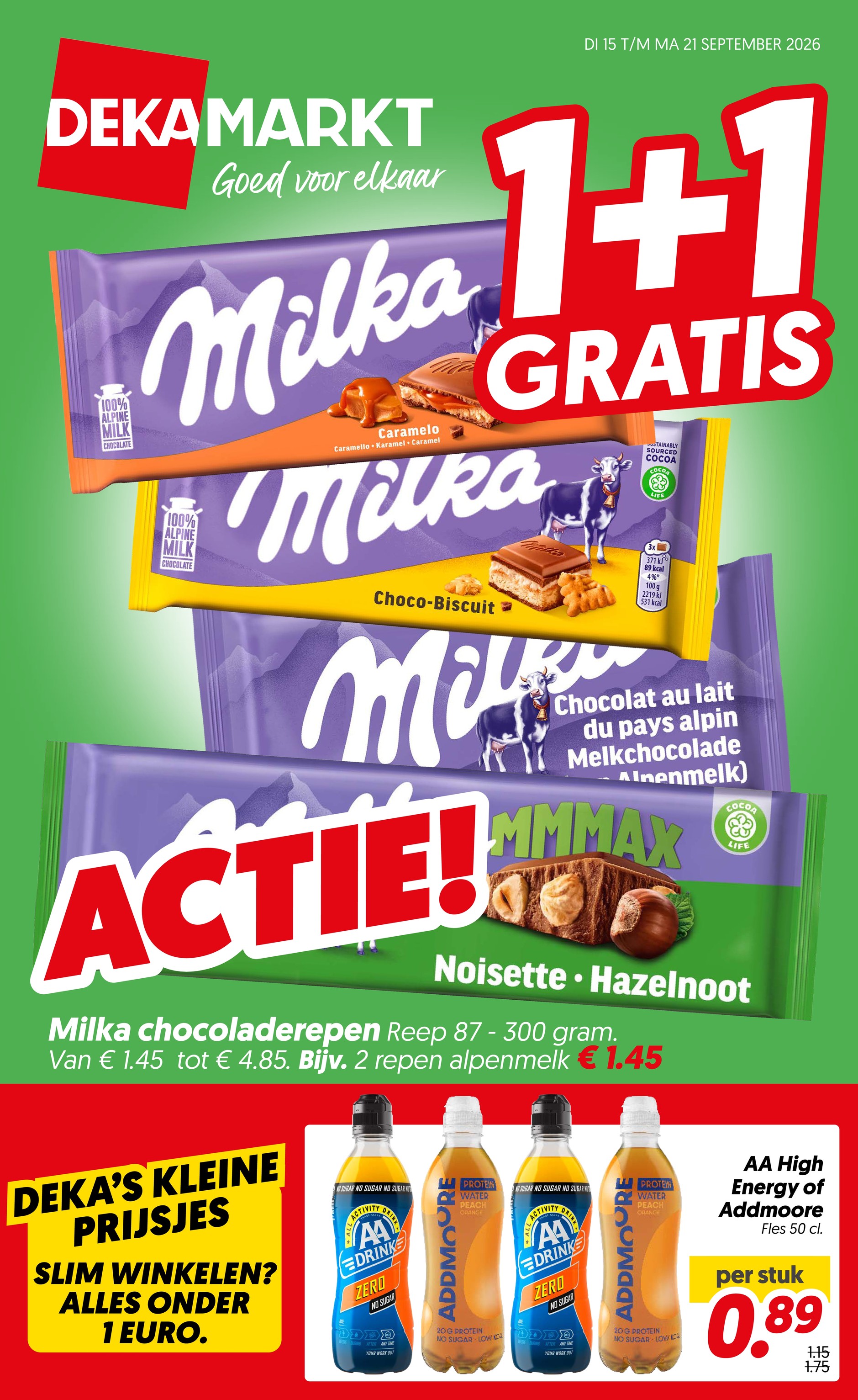 Dekamarkt folder voor volgende week van dinsdag 15-09-2026 tot maandag 21-09-2026