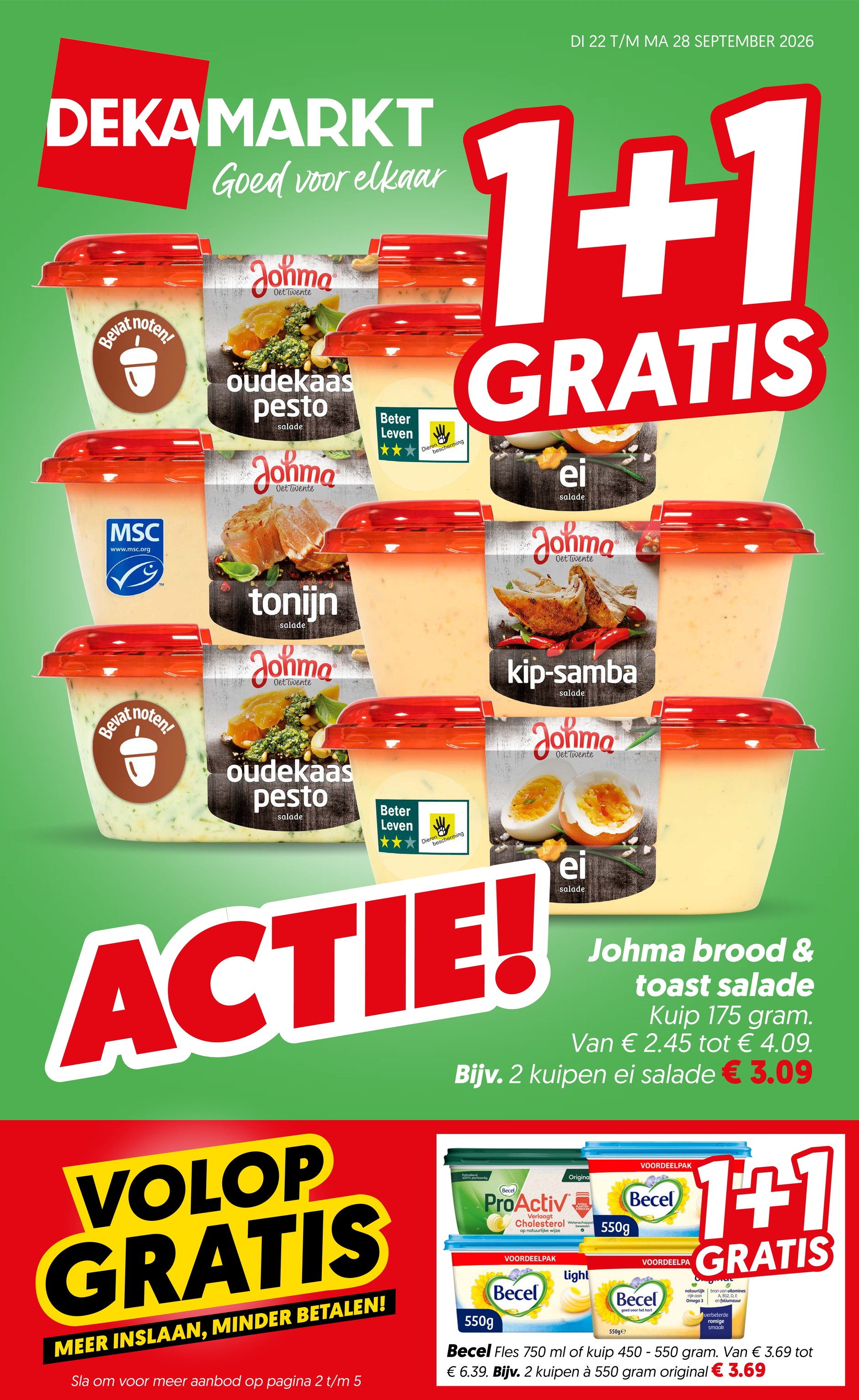 Dekamarkt folder voor volgende week van dinsdag 22-09-2026 tot maandag 28-09-2026